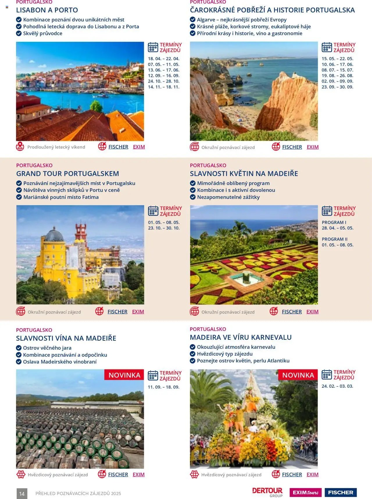 EXIM tours katalog - Poznávací zájezdy (2025-01-01 - 2025-12-31)