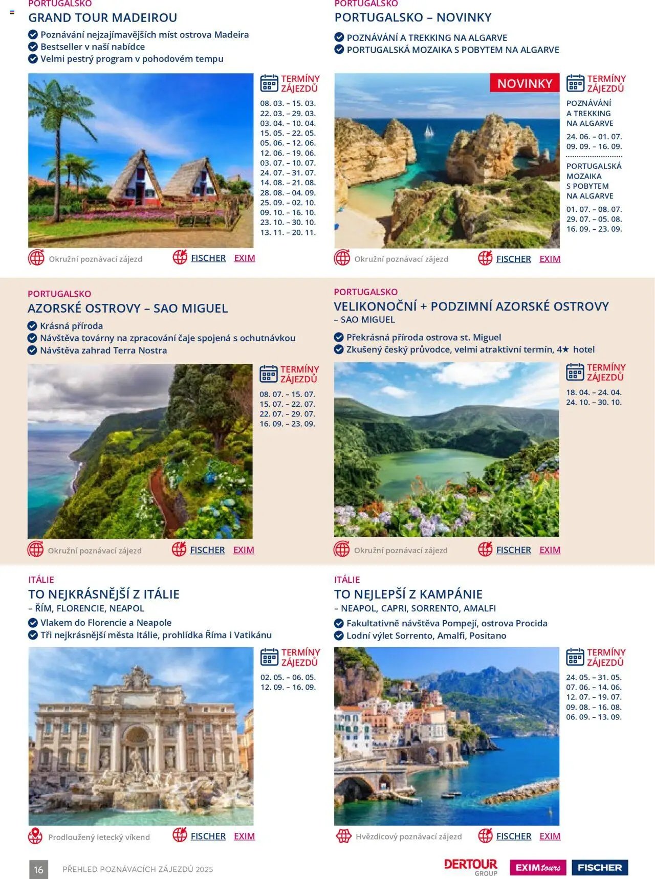 EXIM tours katalog - Poznávací zájezdy (2025-01-01 - 2025-12-31)