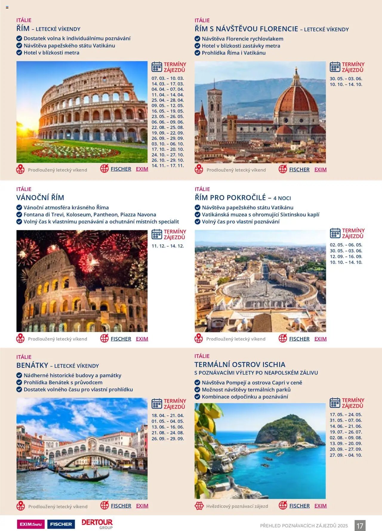 EXIM tours katalog - Poznávací zájezdy (2025-01-01 - 2025-12-31)