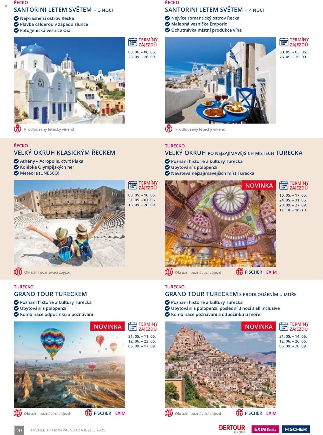 EXIM tours katalog - Poznávací zájezdy (2025-01-01 - 2025-12-31)
