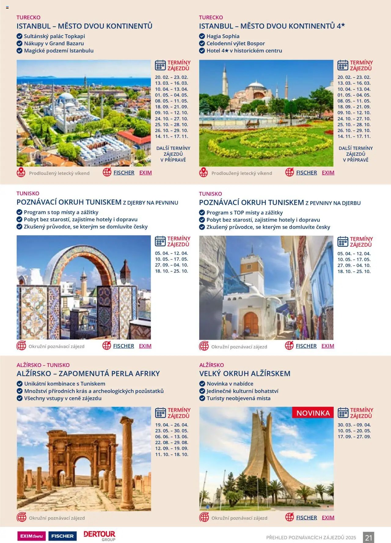 EXIM tours katalog - Poznávací zájezdy (2025-01-01 - 2025-12-31)