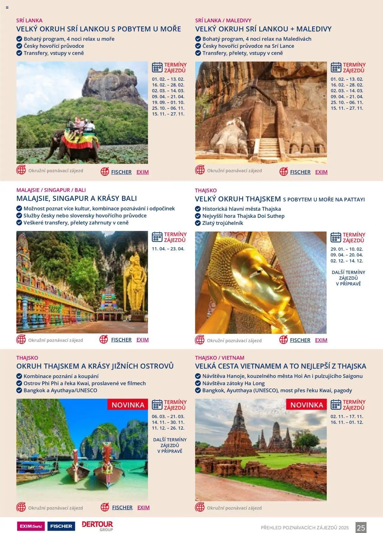 EXIM tours katalog - Poznávací zájezdy (2025-01-01 - 2025-12-31)
