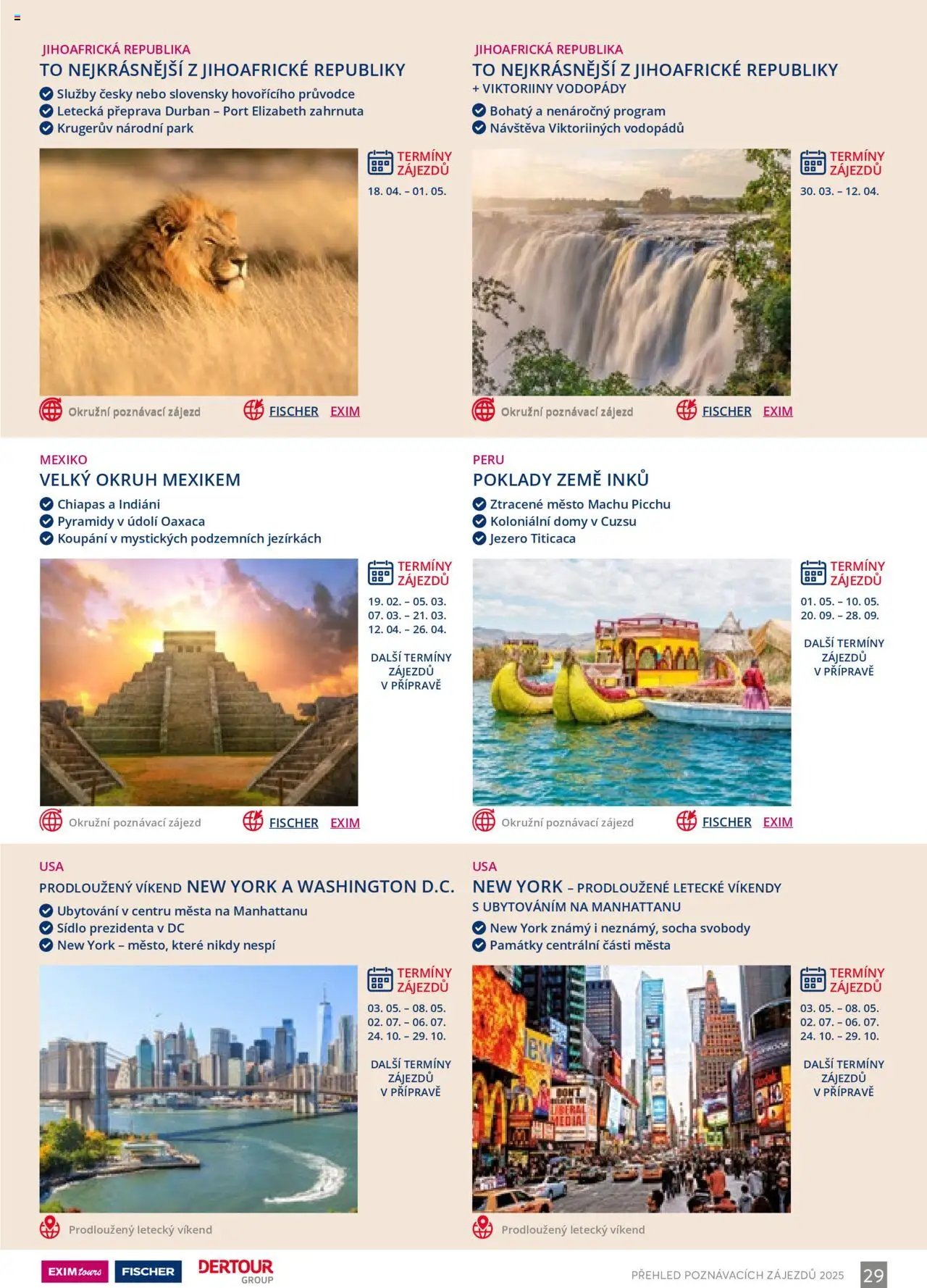 EXIM tours katalog - Poznávací zájezdy (2025-01-01 - 2025-12-31)
