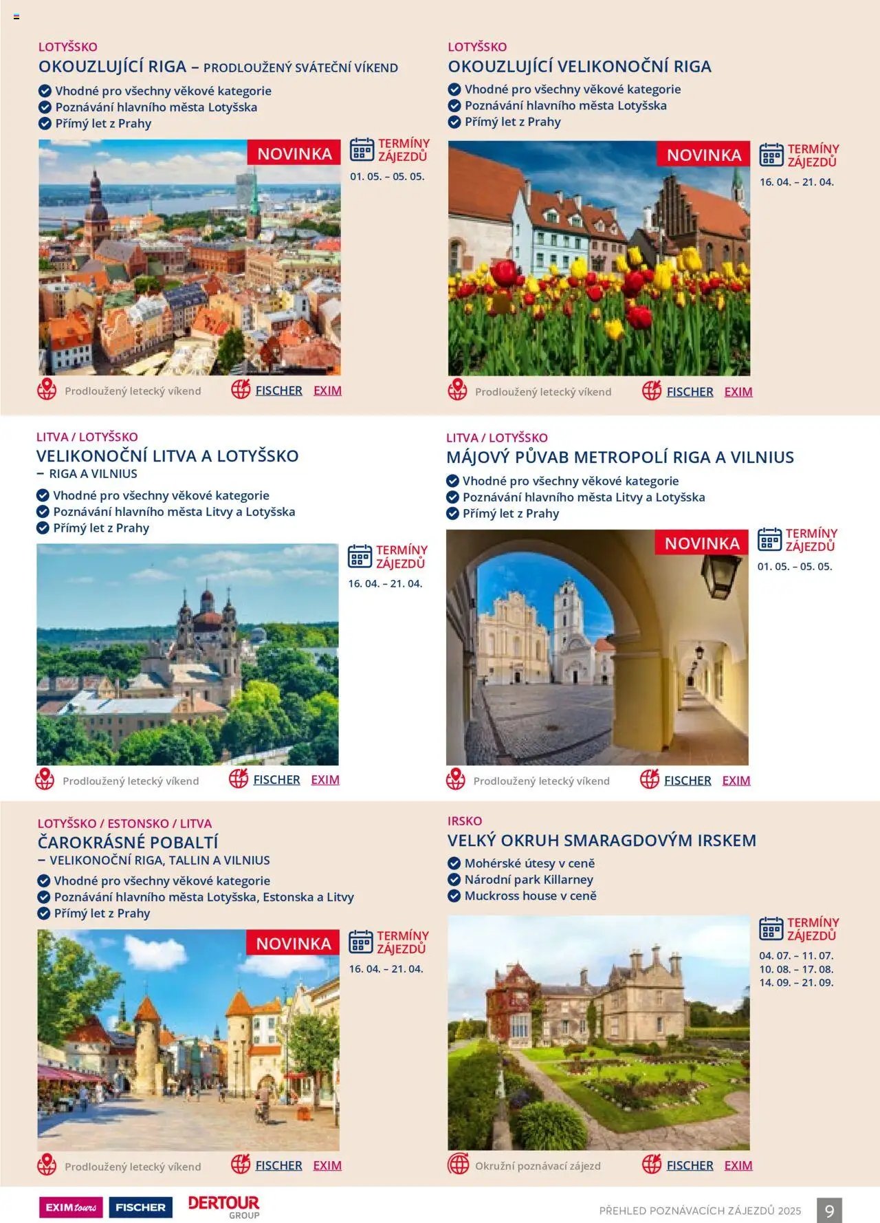 EXIM tours katalog - Poznávací zájezdy (2025-01-01 - 2025-12-31)