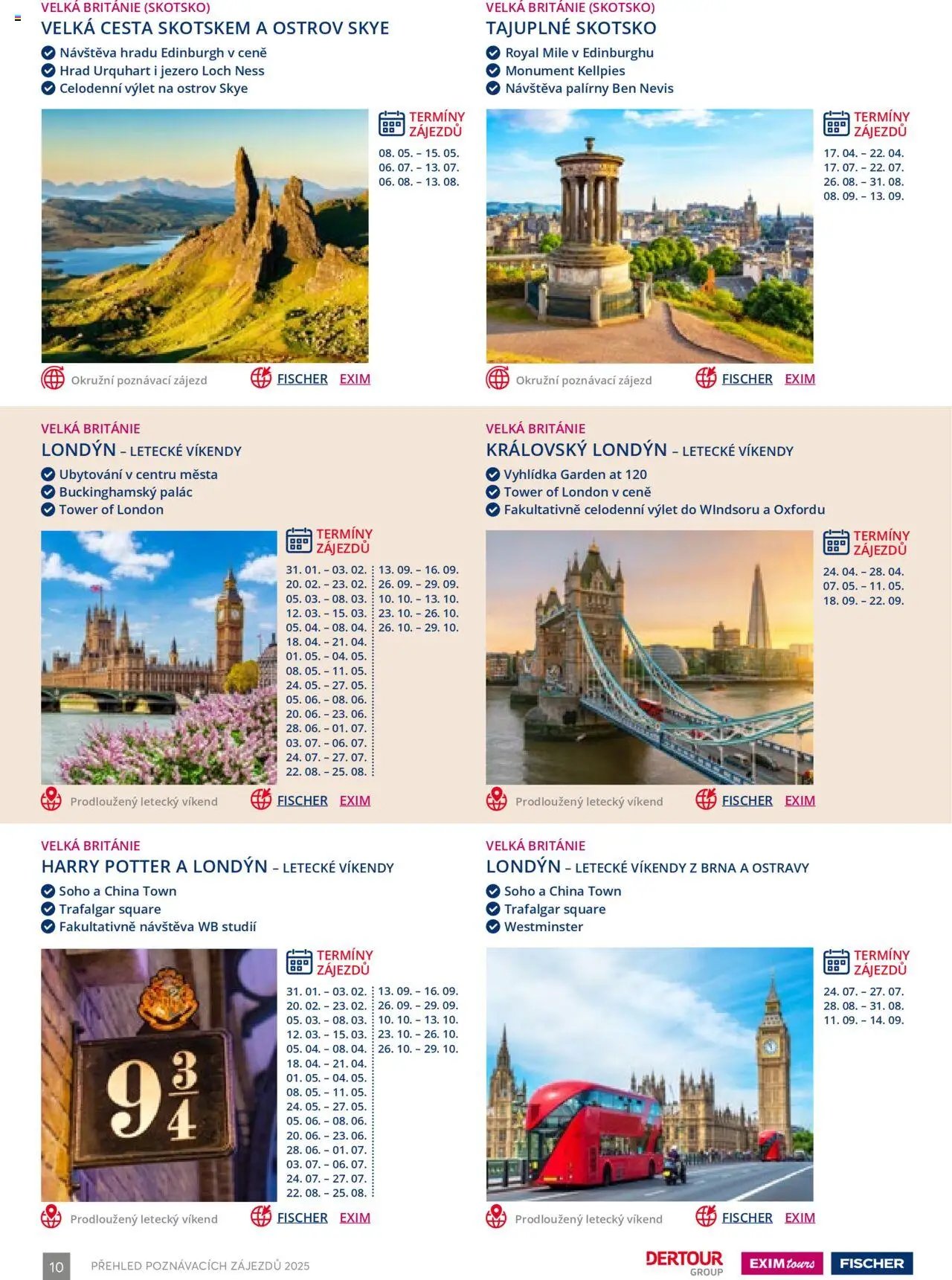 EXIM tours katalog - Poznávací zájezdy (2025-01-01 - 2025-12-31)
