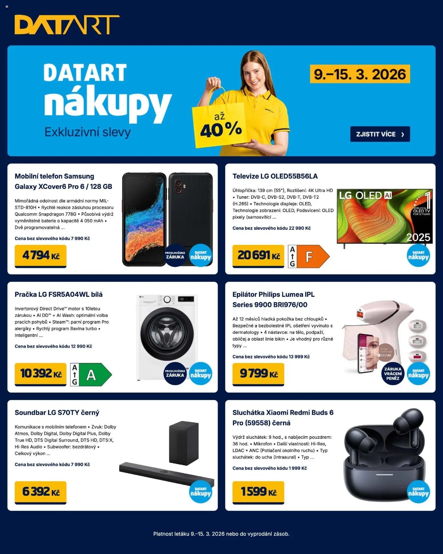 Datart leták (2026-03-09 - 2026-03-15)