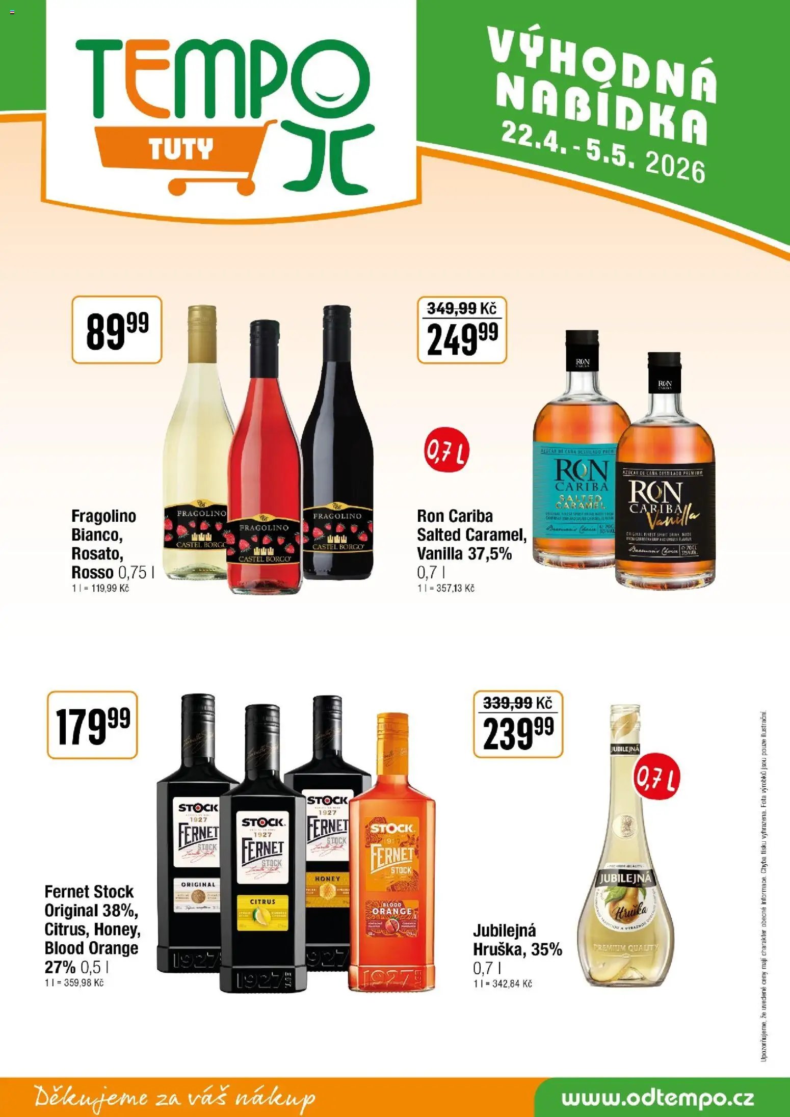 Tempo leták - Tuty (2026-04-22 - 2026-05-05)