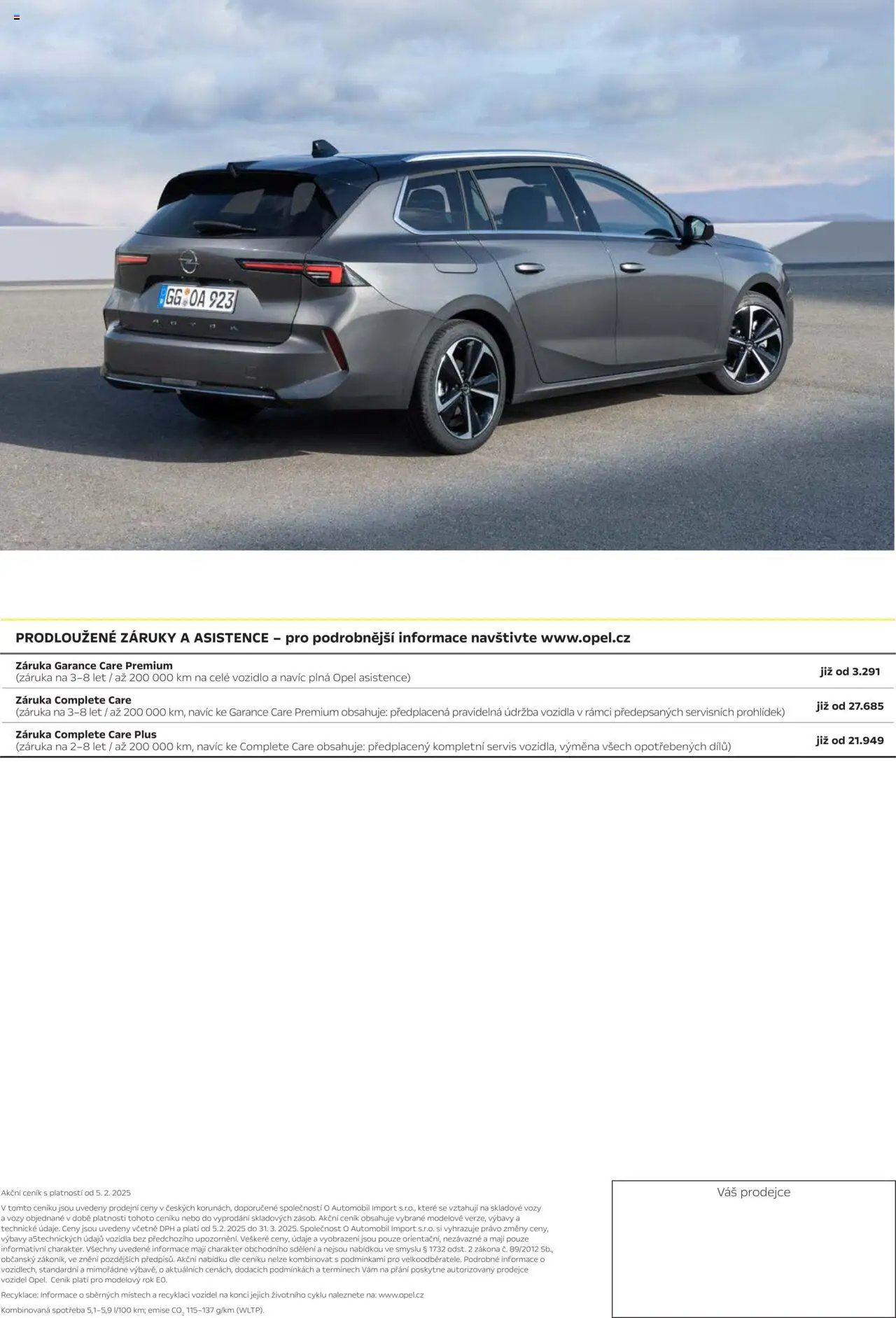Opel katalog - Astra Sports Tourer (2025-03-01 - 2026-02-28)