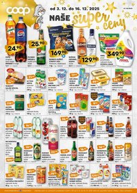 Terno leták - COOP naše super ceny (2025-12-03 - 2025-12-16)