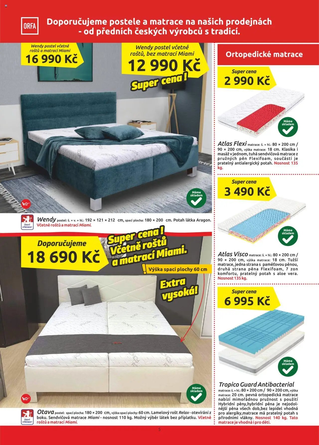 ORFA nábytek leták (2025-10-01 - 2025-11-30)