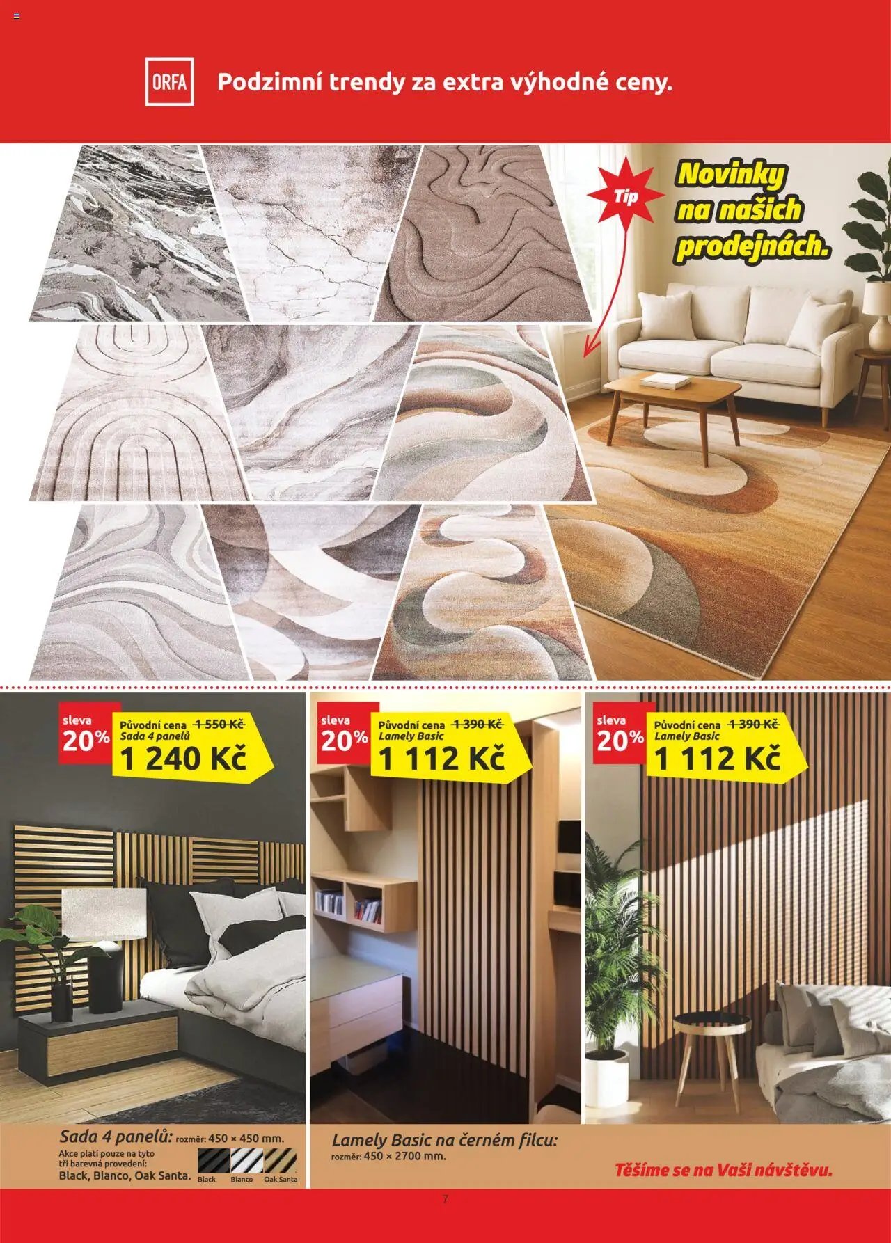 ORFA nábytek leták (2025-10-01 - 2025-11-30)
