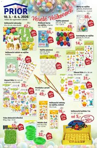 Prior - Akční Nabídka Velikonočních Dekorací (2026-03-10 - 2026-04-08)