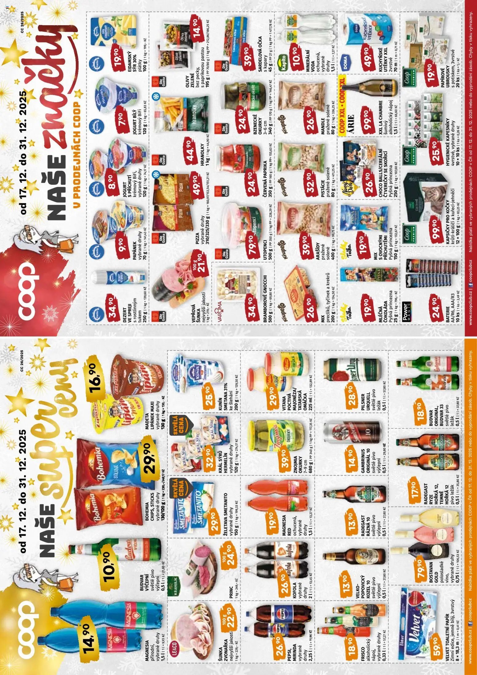 Coop leták - Západočeský region (2025-12-17 - 2025-12-31)