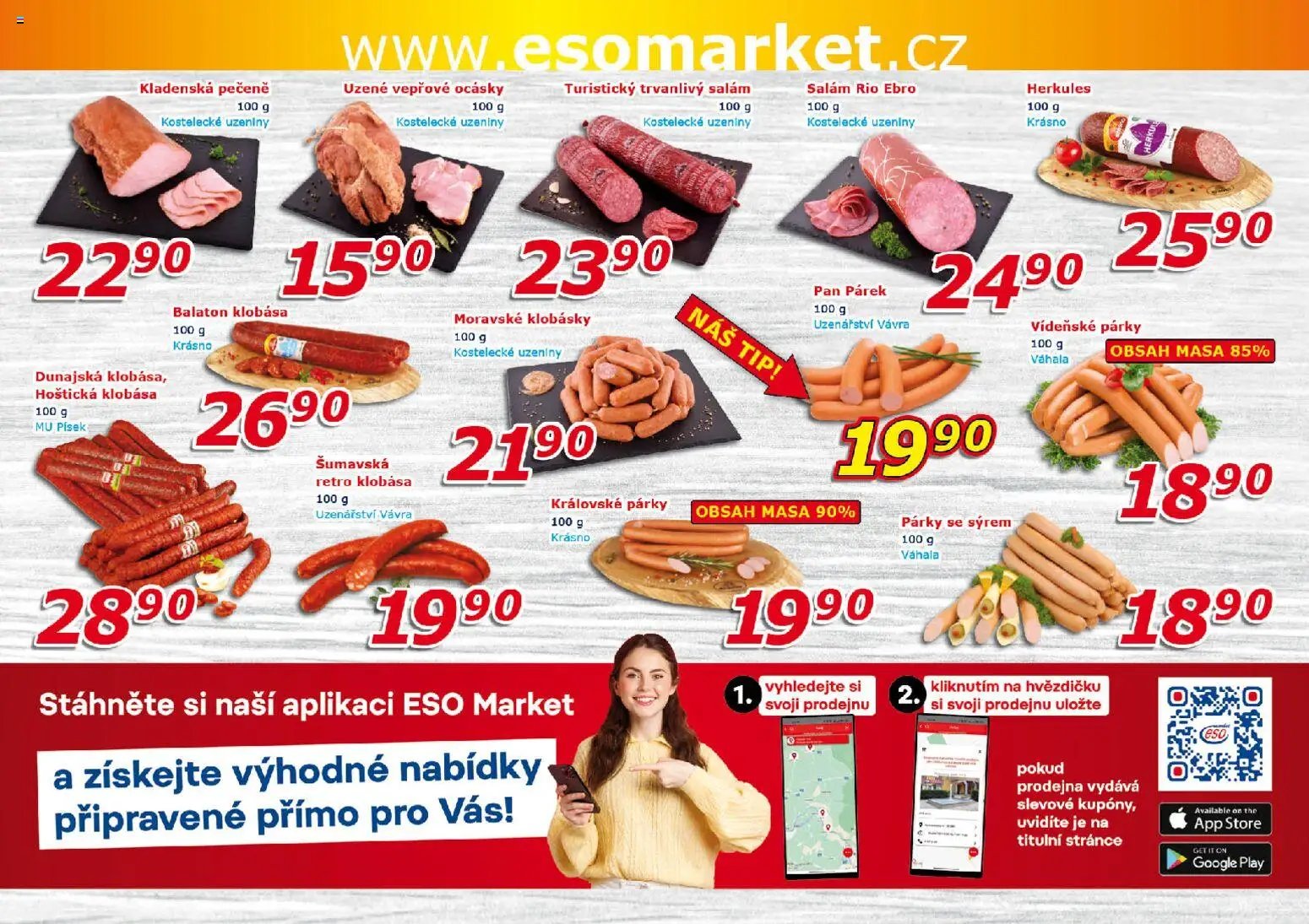 Eso market leták