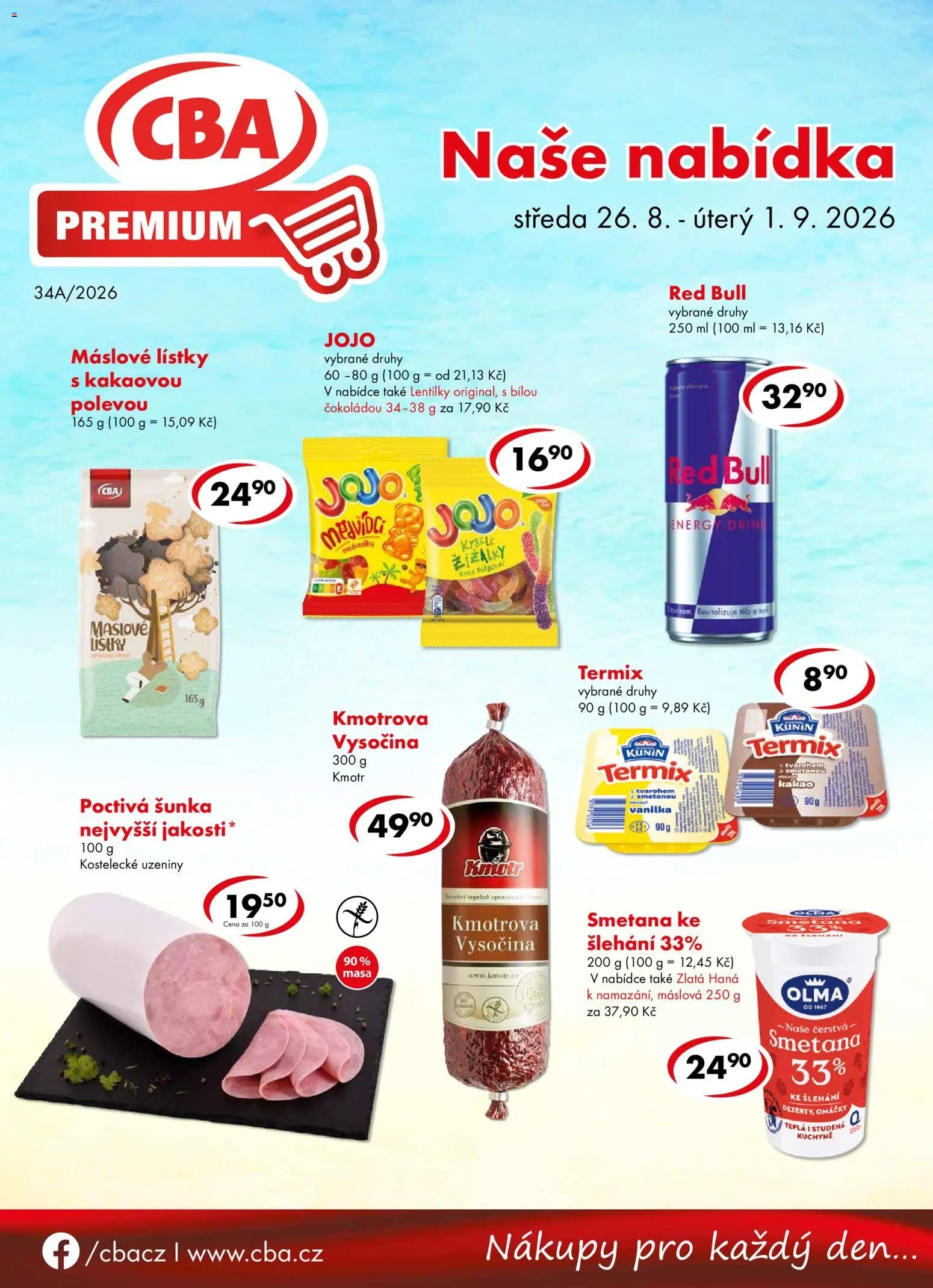 CBA leták - Premium