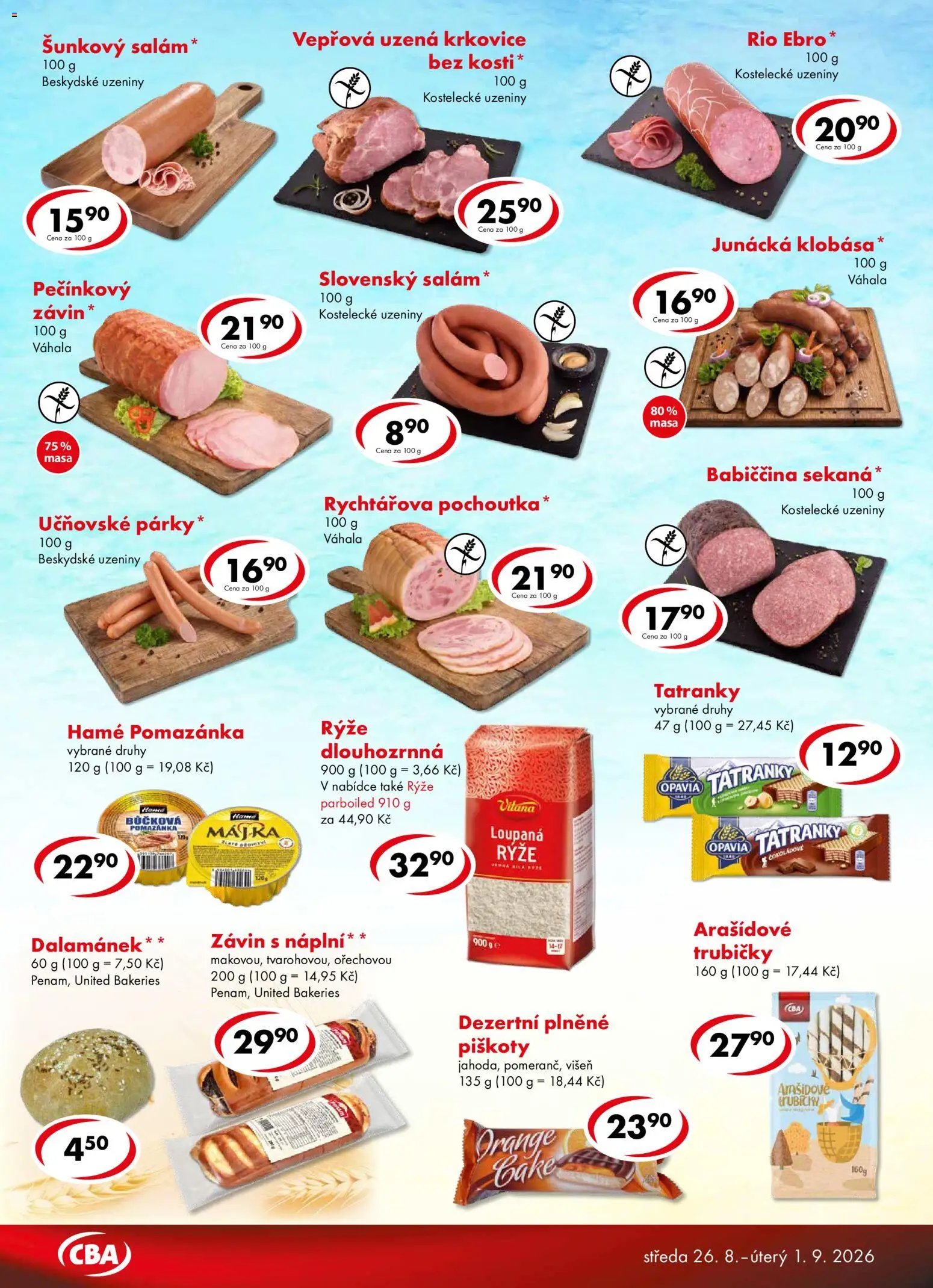 CBA leták - Premium