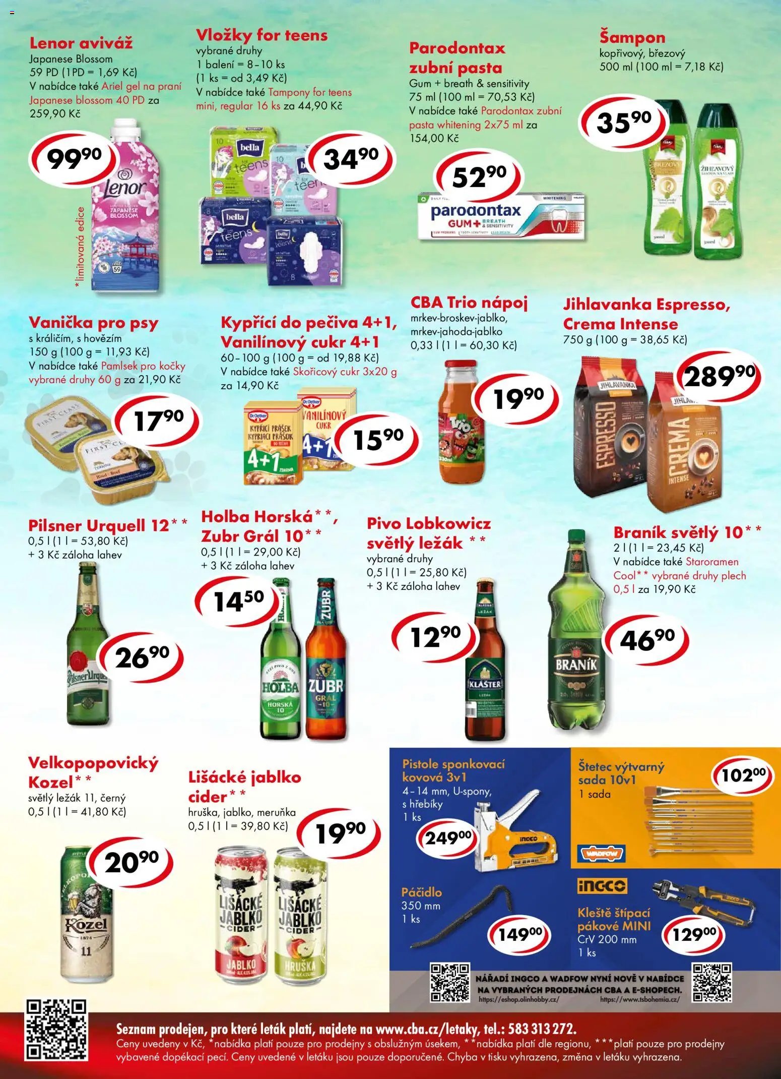 CBA leták - Premium