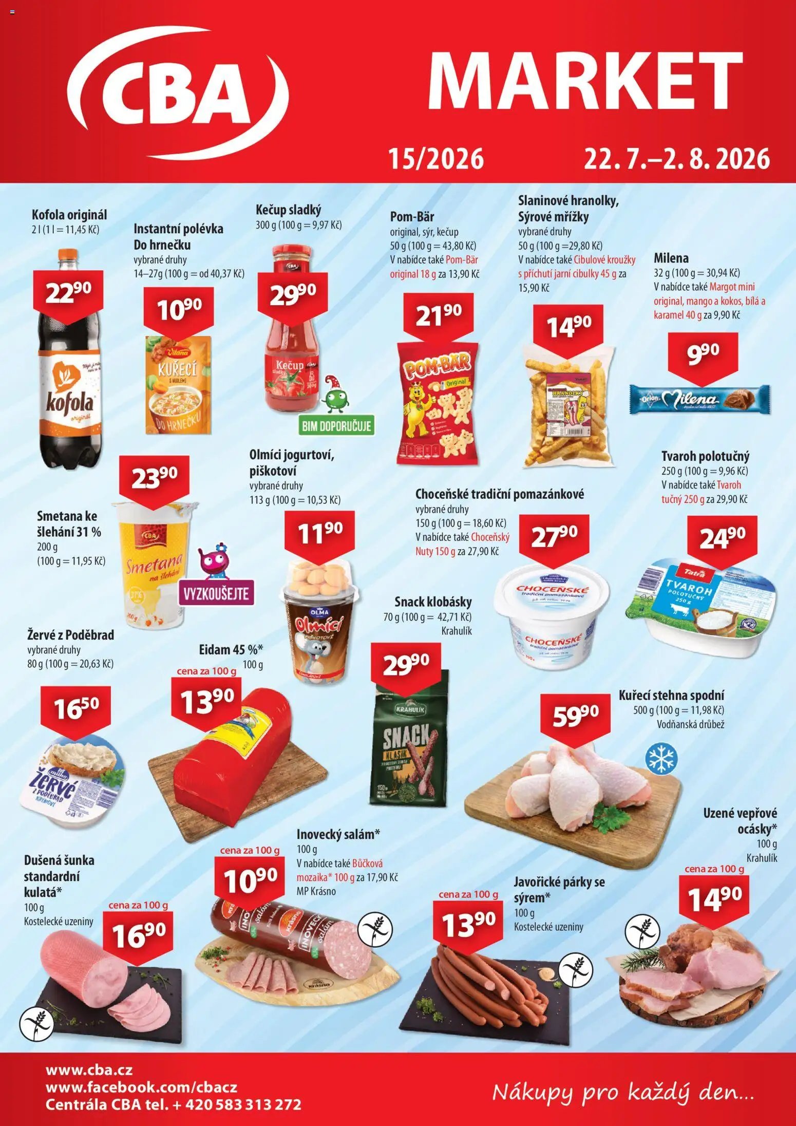 CBA leták - Market