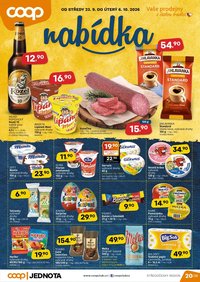 Coop leták - Středočeský region