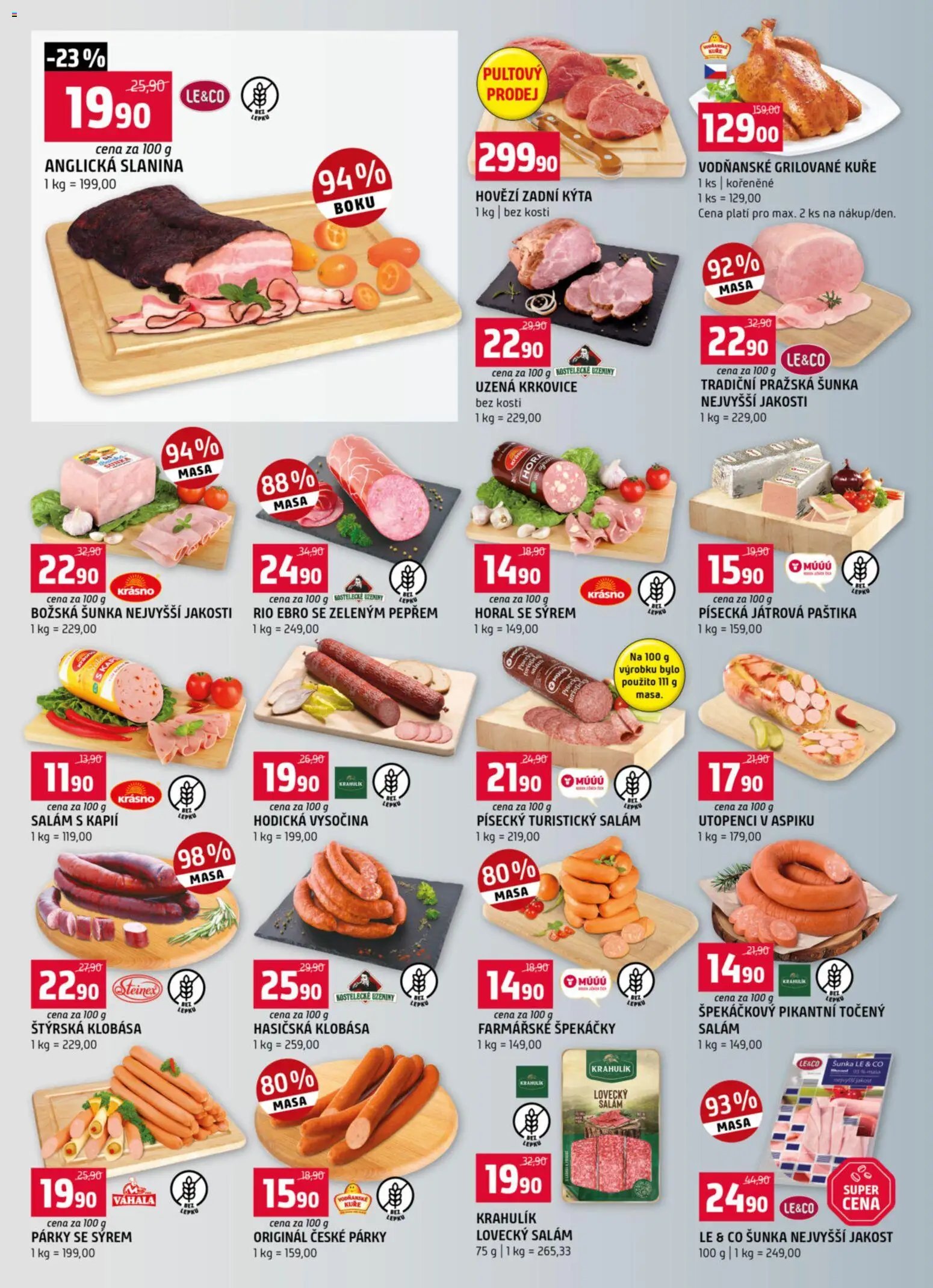 Terno leták - Bechyně, České Budějovice, Hradec Králové, Olomouc, Třeboň, Trhové Sviny, Týn nad Vltavou (2025-11-12 - 2025-11-18)