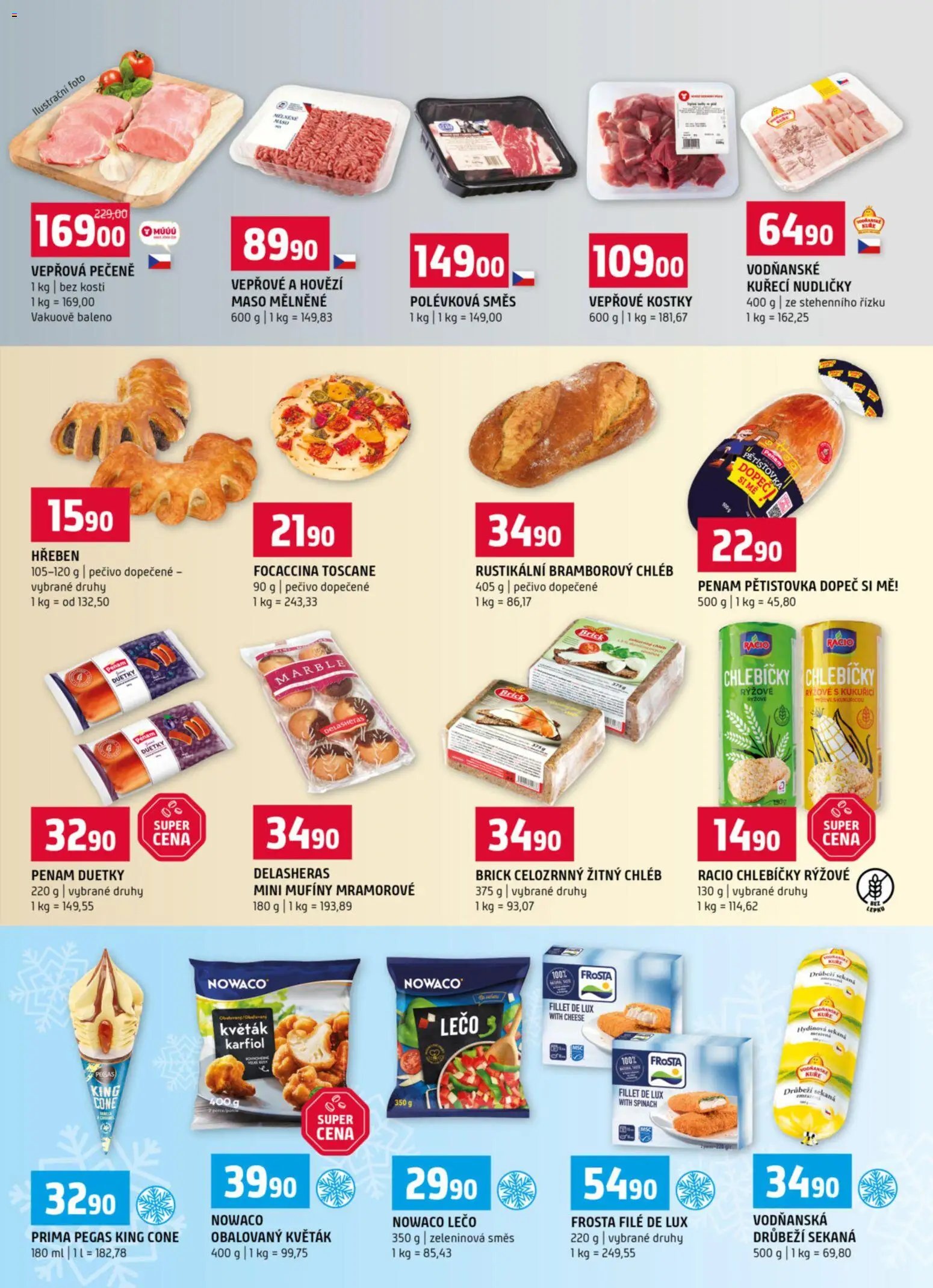 Terno leták - Bechyně, České Budějovice, Hradec Králové, Olomouc, Třeboň, Trhové Sviny, Týn nad Vltavou (2025-11-12 - 2025-11-18)