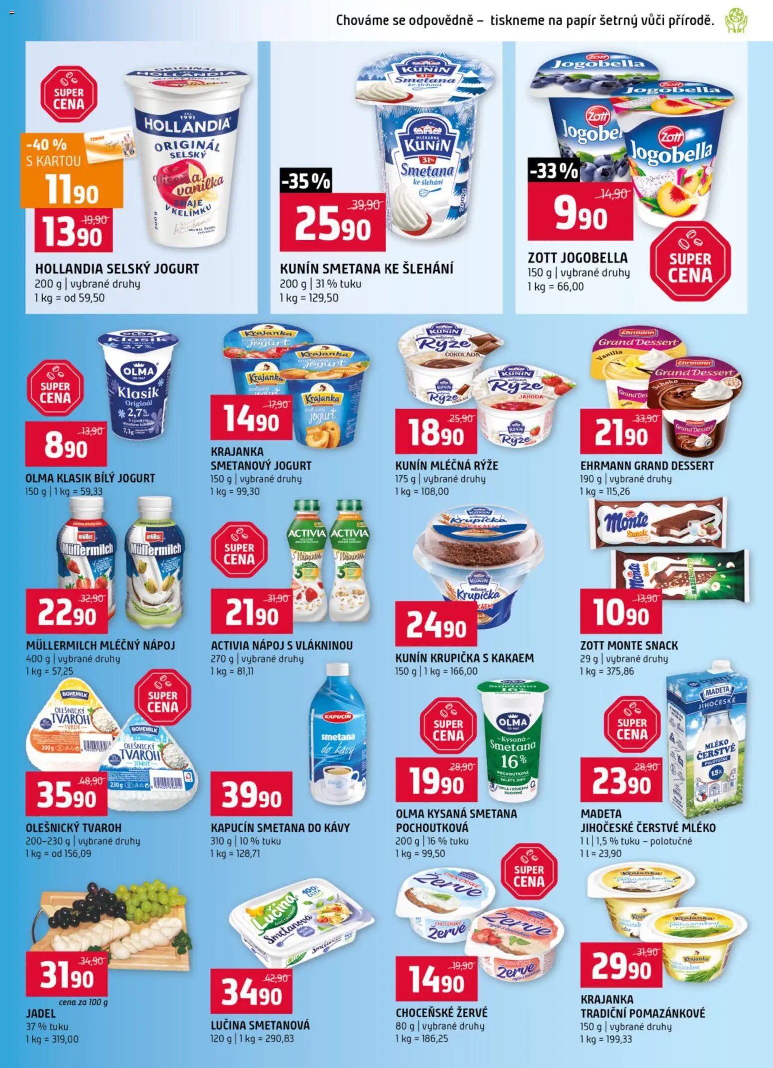 Terno leták - Bechyně, České Budějovice, Hradec Králové, Olomouc, Třeboň, Trhové Sviny, Týn nad Vltavou (2025-11-12 - 2025-11-18)