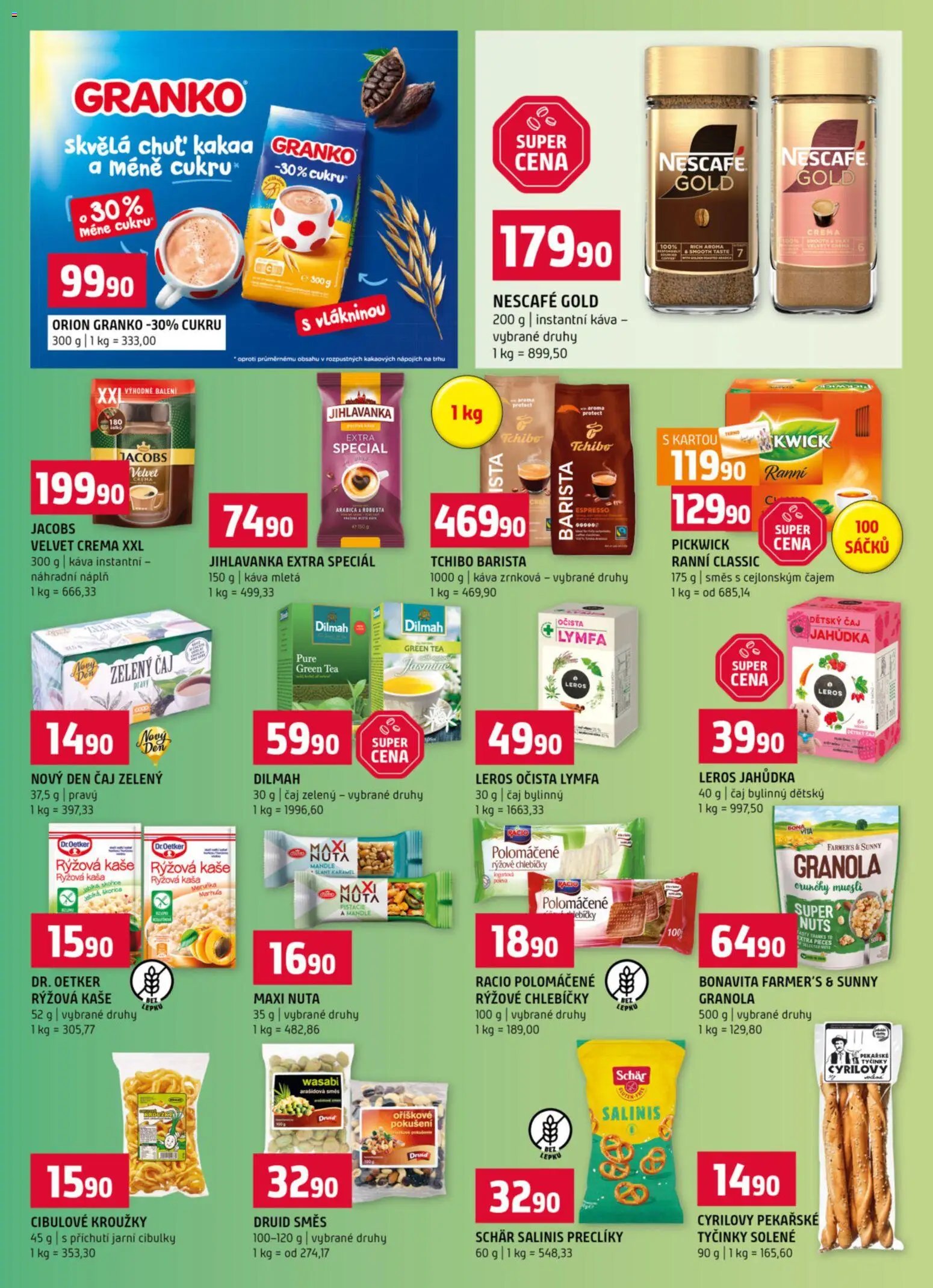 Terno leták - Bechyně, České Budějovice, Hradec Králové, Olomouc, Třeboň, Trhové Sviny, Týn nad Vltavou (2025-11-12 - 2025-11-18)