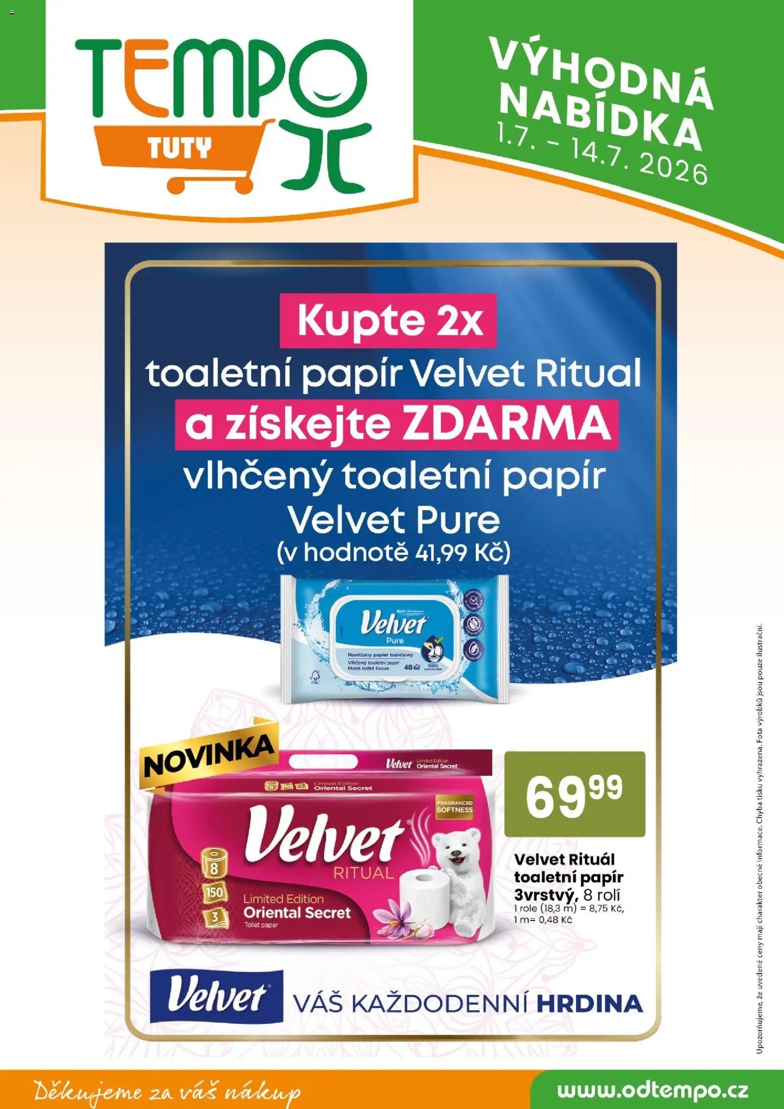 Tempo leták - Tuty