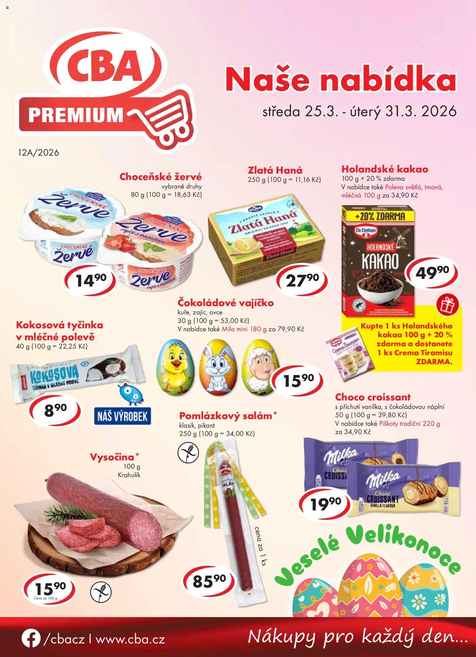 CBA leták - Premium (2026-03-25 - 2026-03-31)