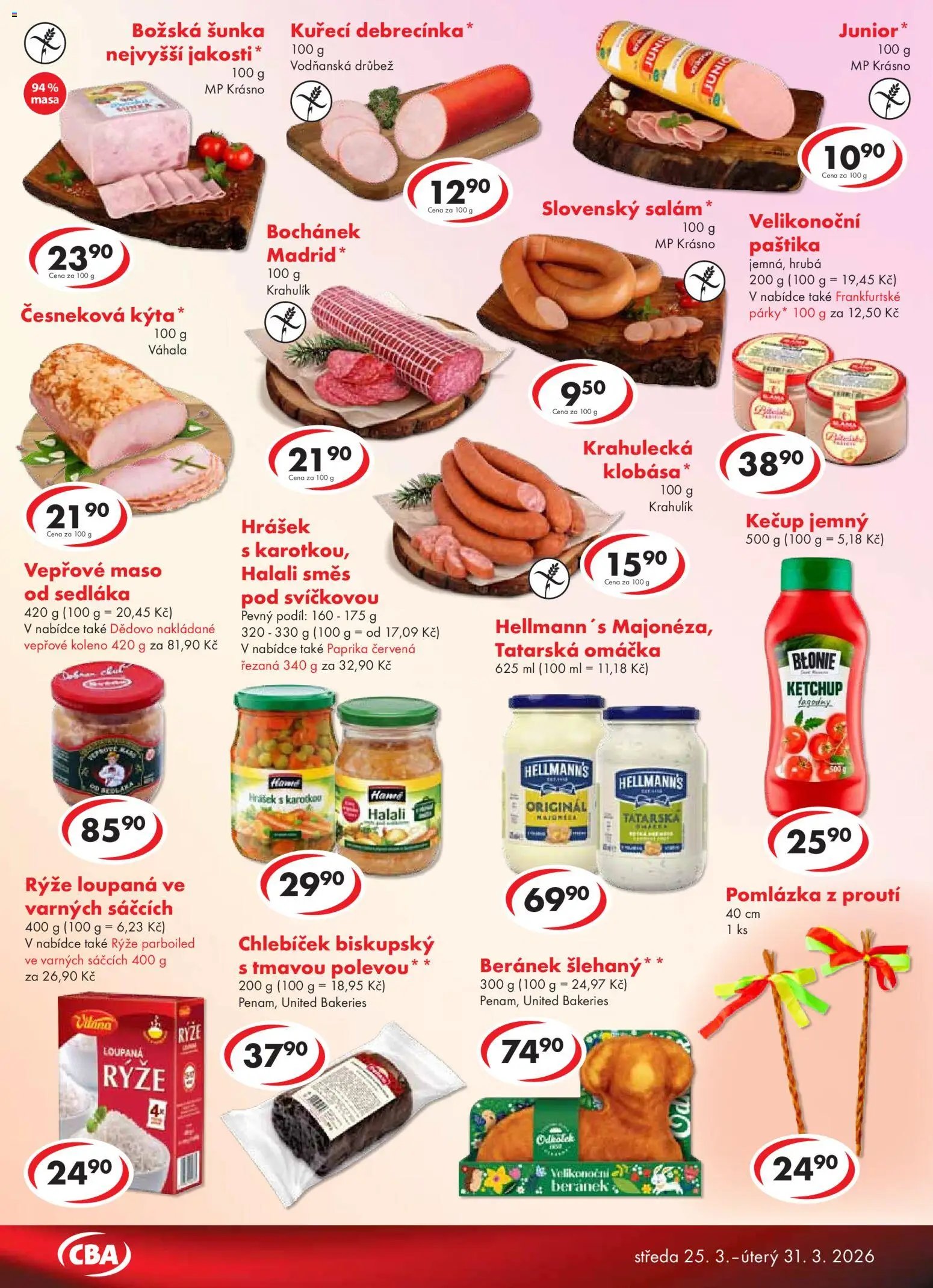 CBA leták - Premium (2026-03-25 - 2026-03-31)