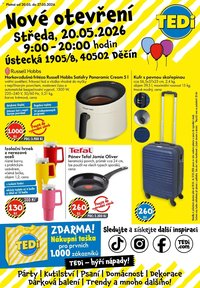 TEDi leták