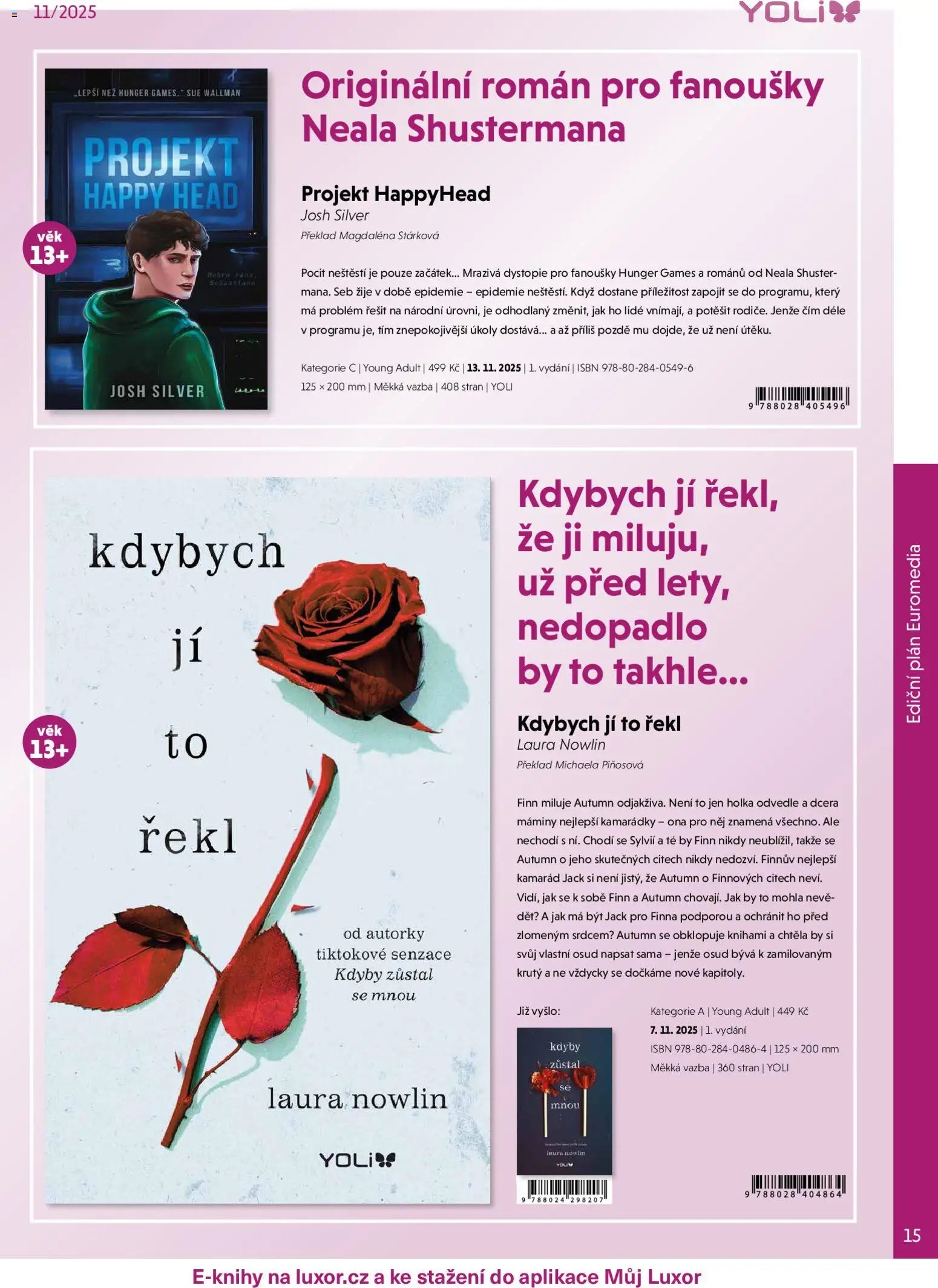 Luxor leták - listopad 2025 (2025-11-01 - 2025-11-30)