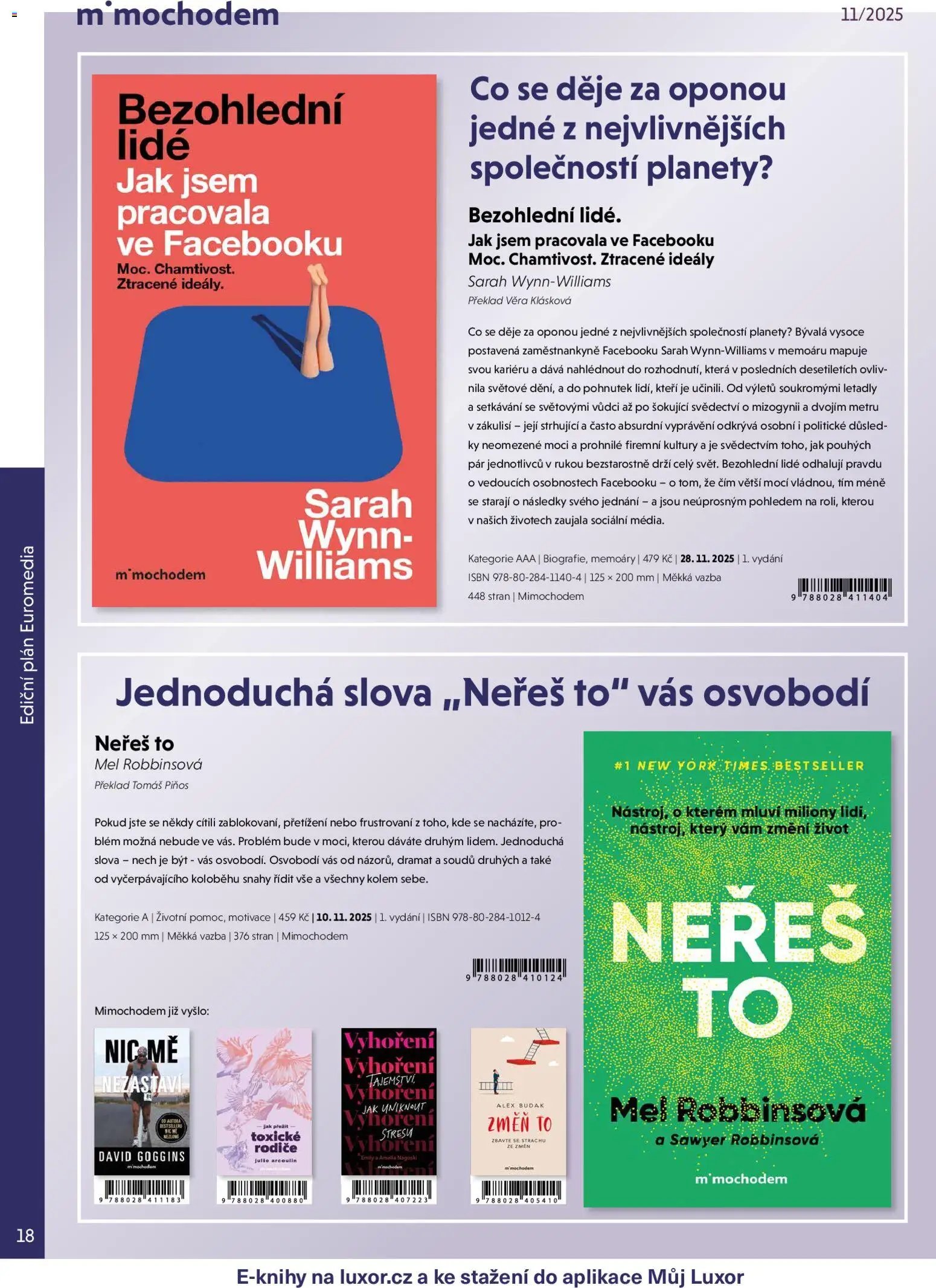 Luxor leták - listopad 2025 (2025-11-01 - 2025-11-30)