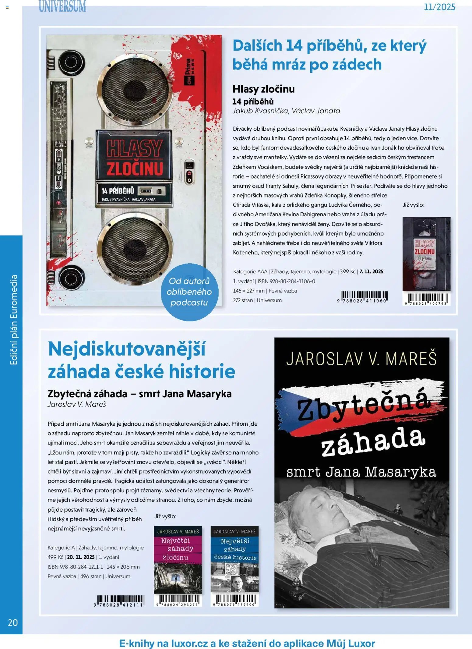 Luxor leták - listopad 2025 (2025-11-01 - 2025-11-30)