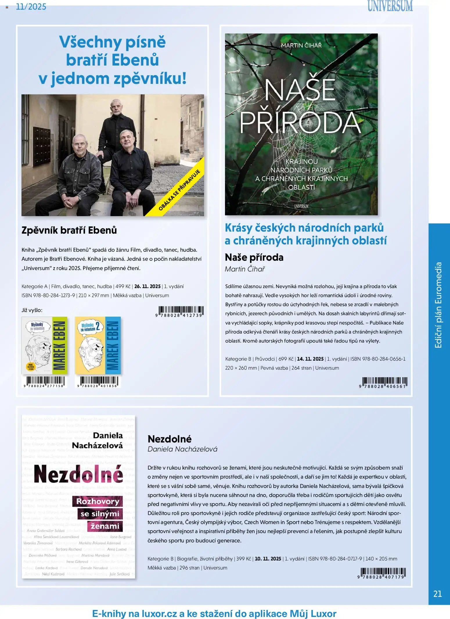 Luxor leták - listopad 2025 (2025-11-01 - 2025-11-30)