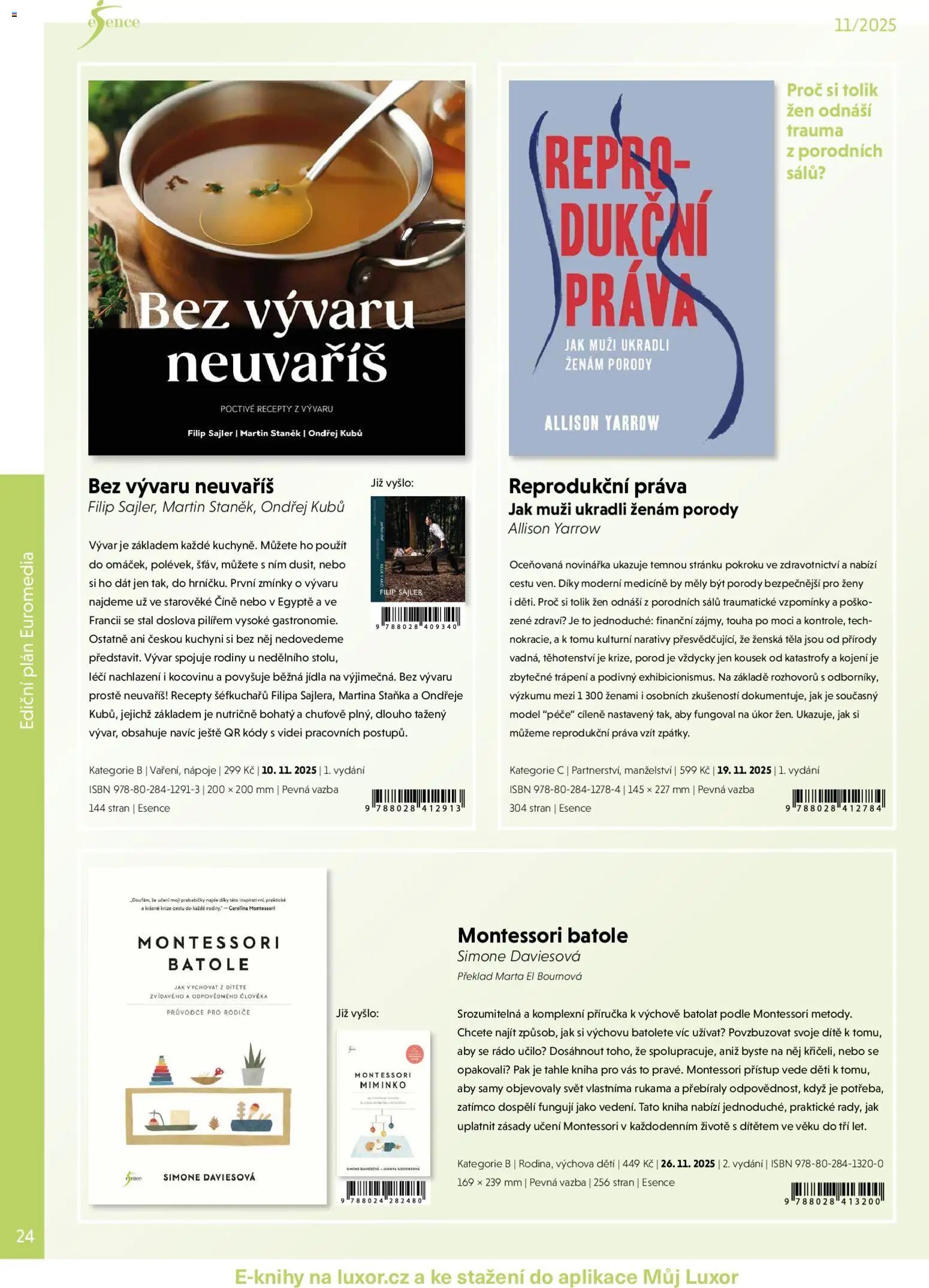 Luxor leták - listopad 2025 (2025-11-01 - 2025-11-30)