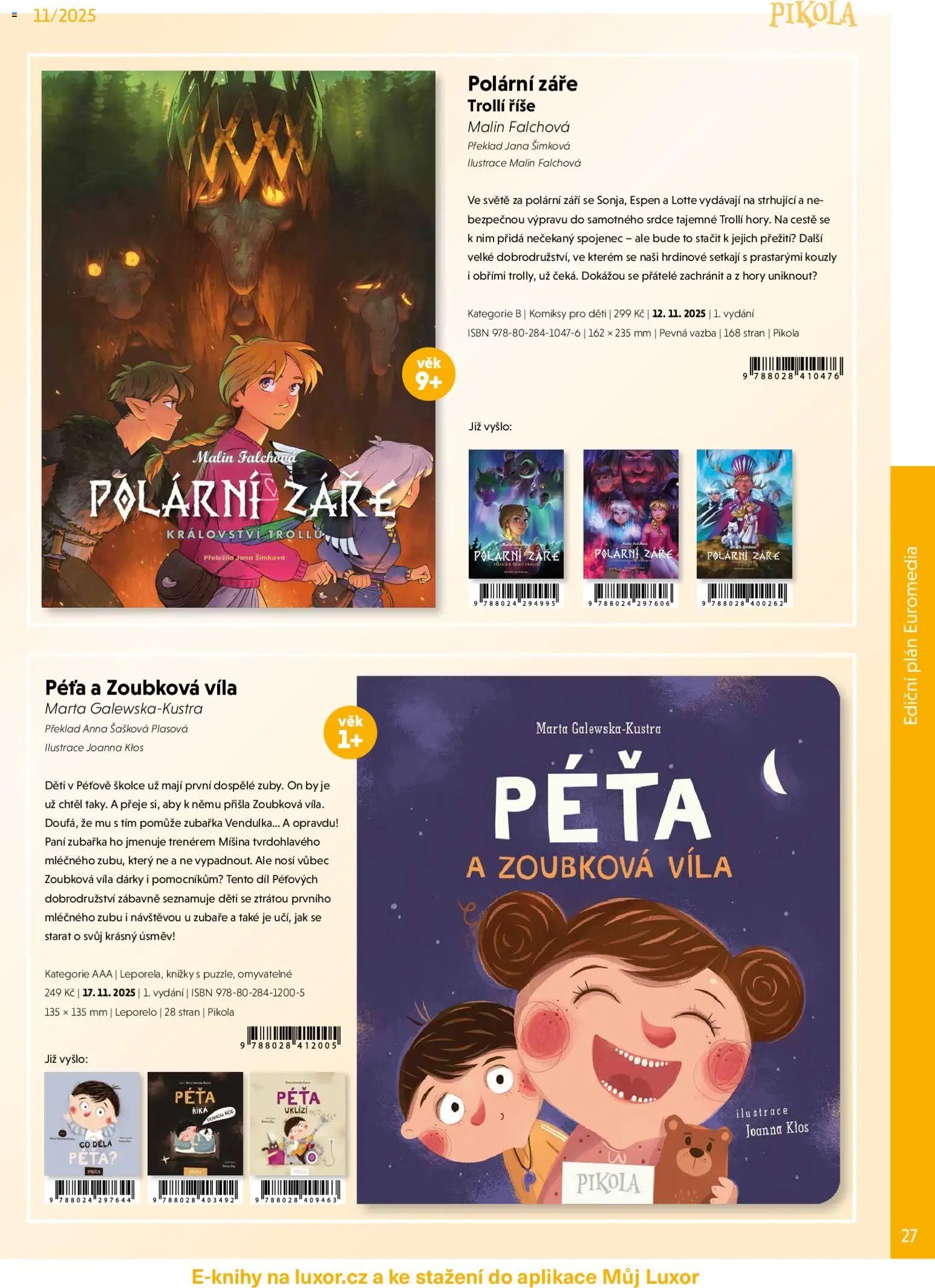 Luxor leták - listopad 2025 (2025-11-01 - 2025-11-30)