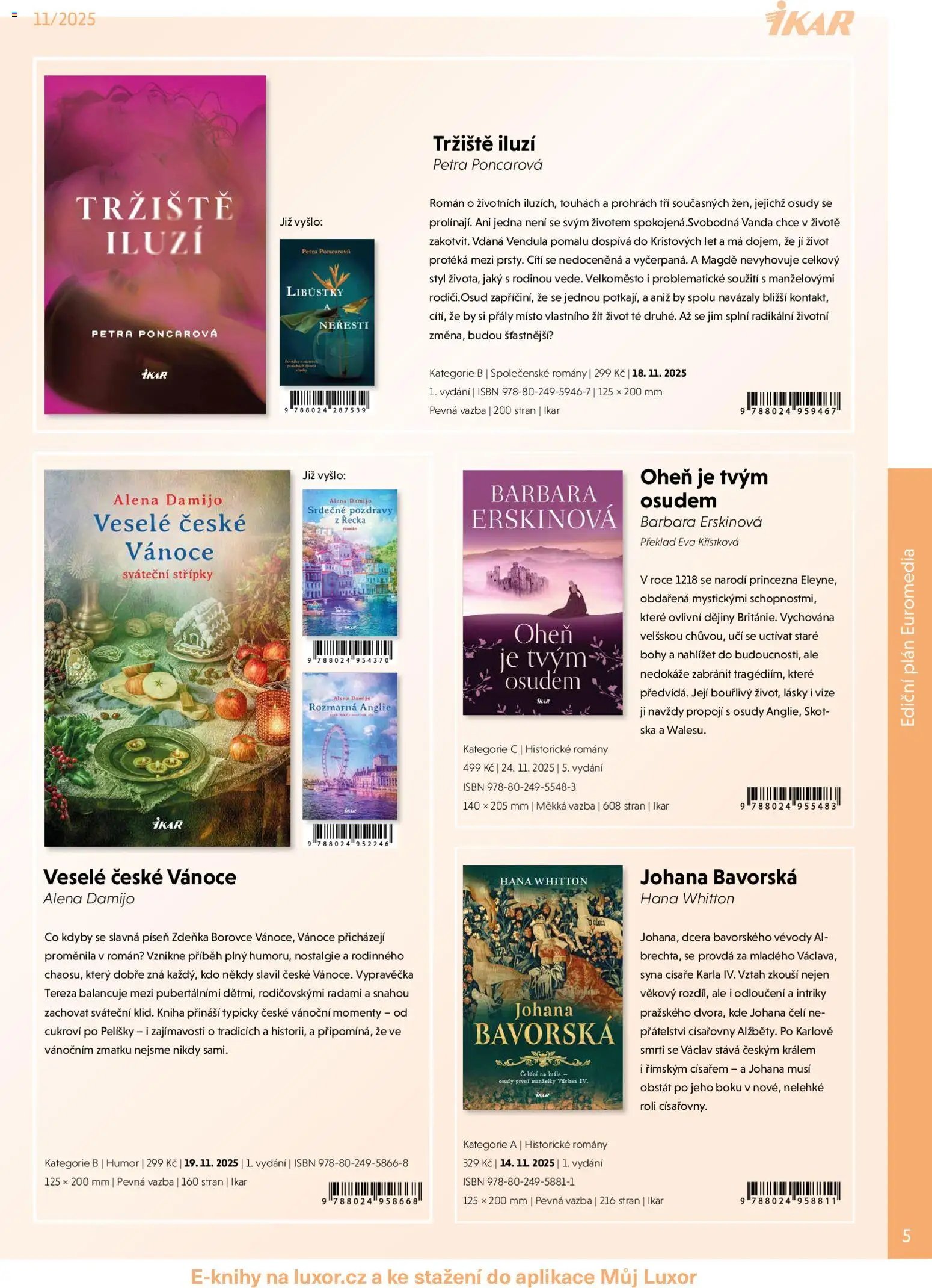Luxor leták - listopad 2025 (2025-11-01 - 2025-11-30)