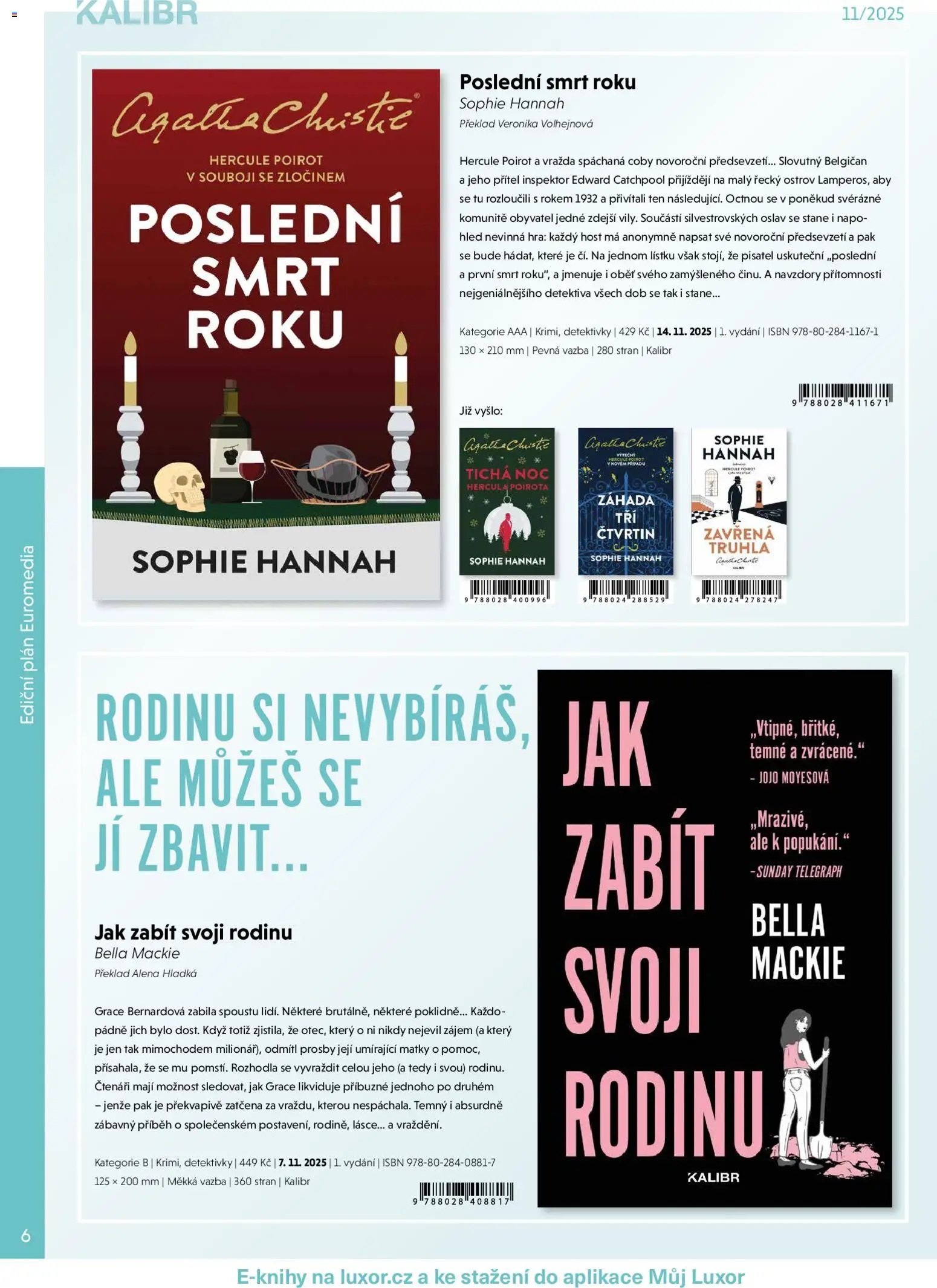 Luxor leták - listopad 2025 (2025-11-01 - 2025-11-30)