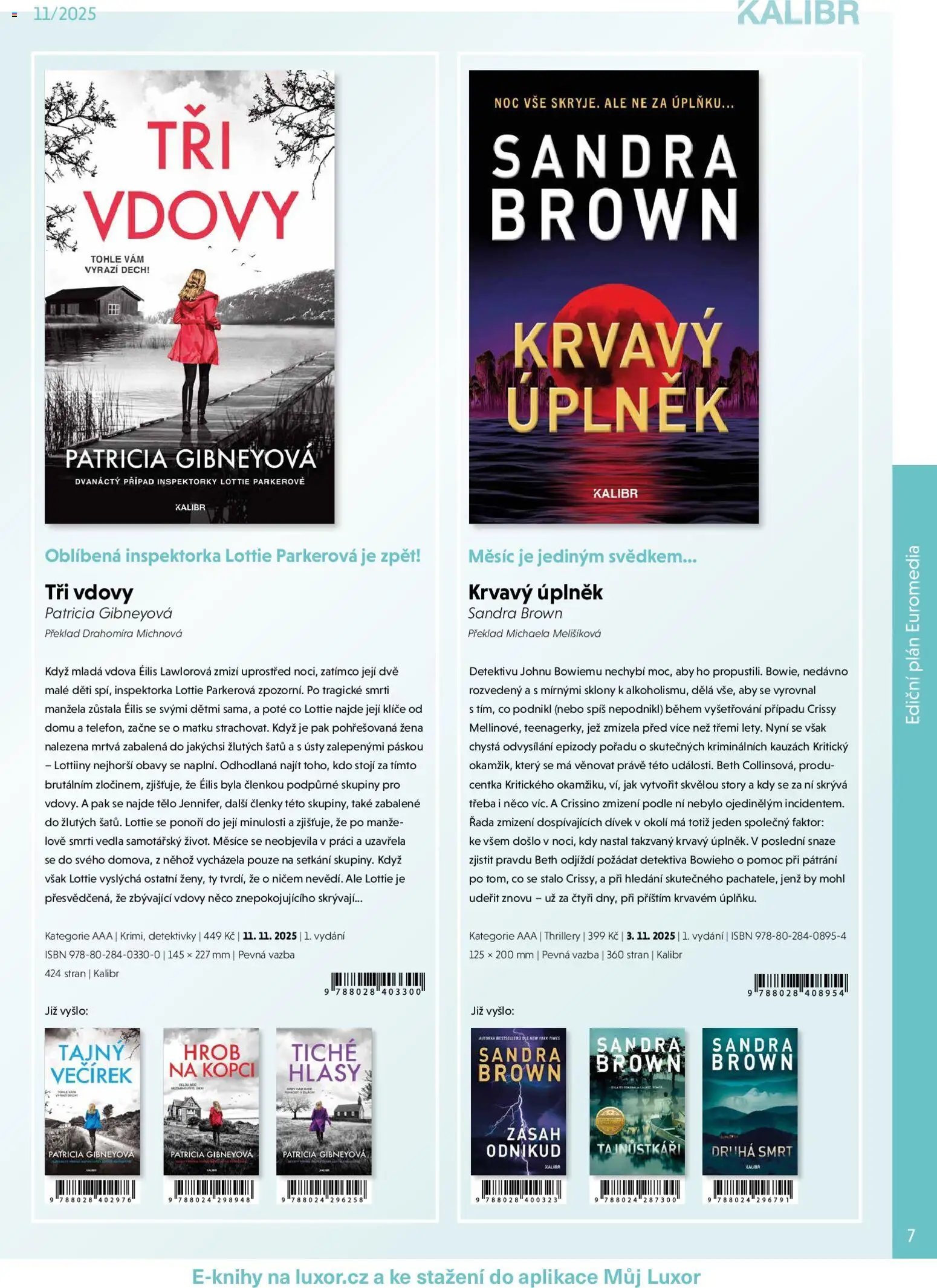 Luxor leták - listopad 2025 (2025-11-01 - 2025-11-30)