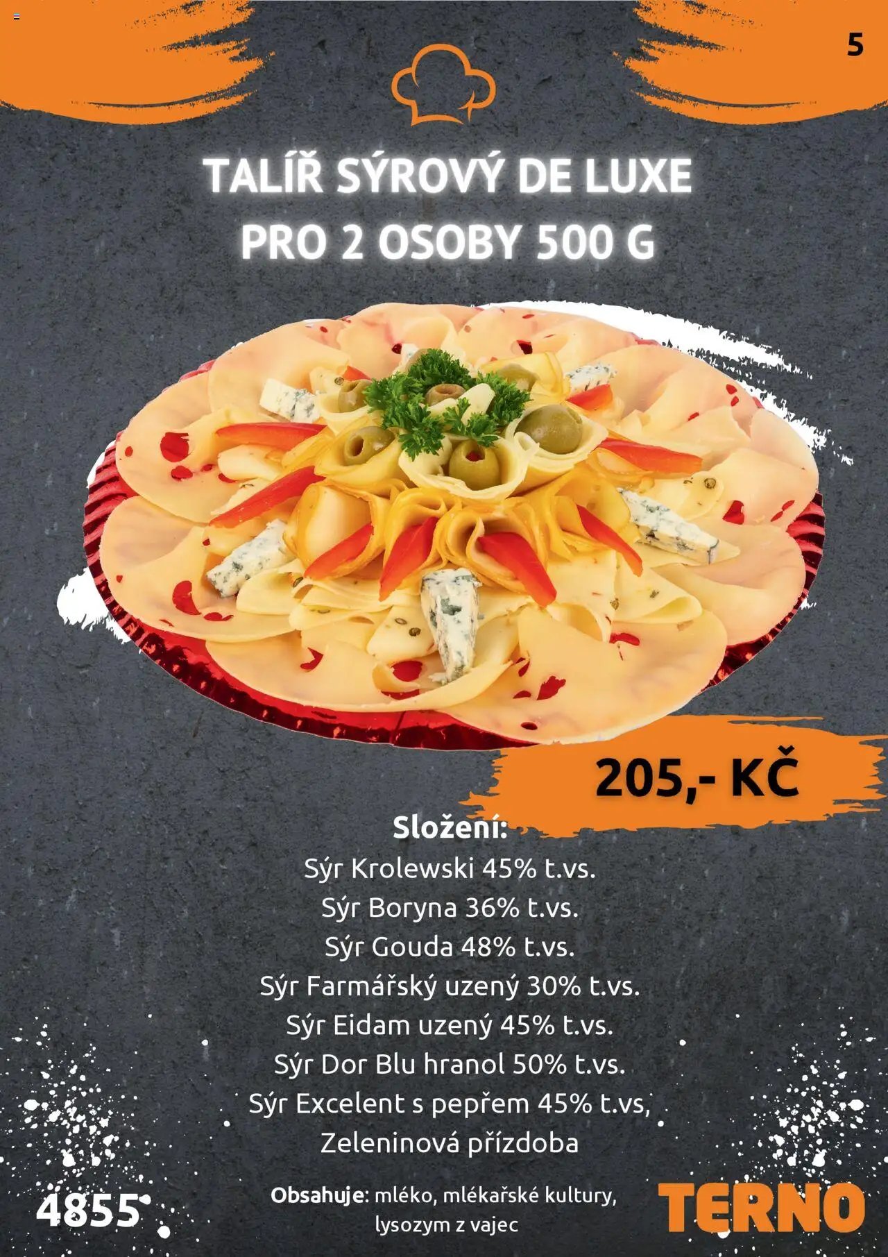 Terno leták - Grill Zlín – Studená kuchyně (2025-07-03 - 2025-12-31)