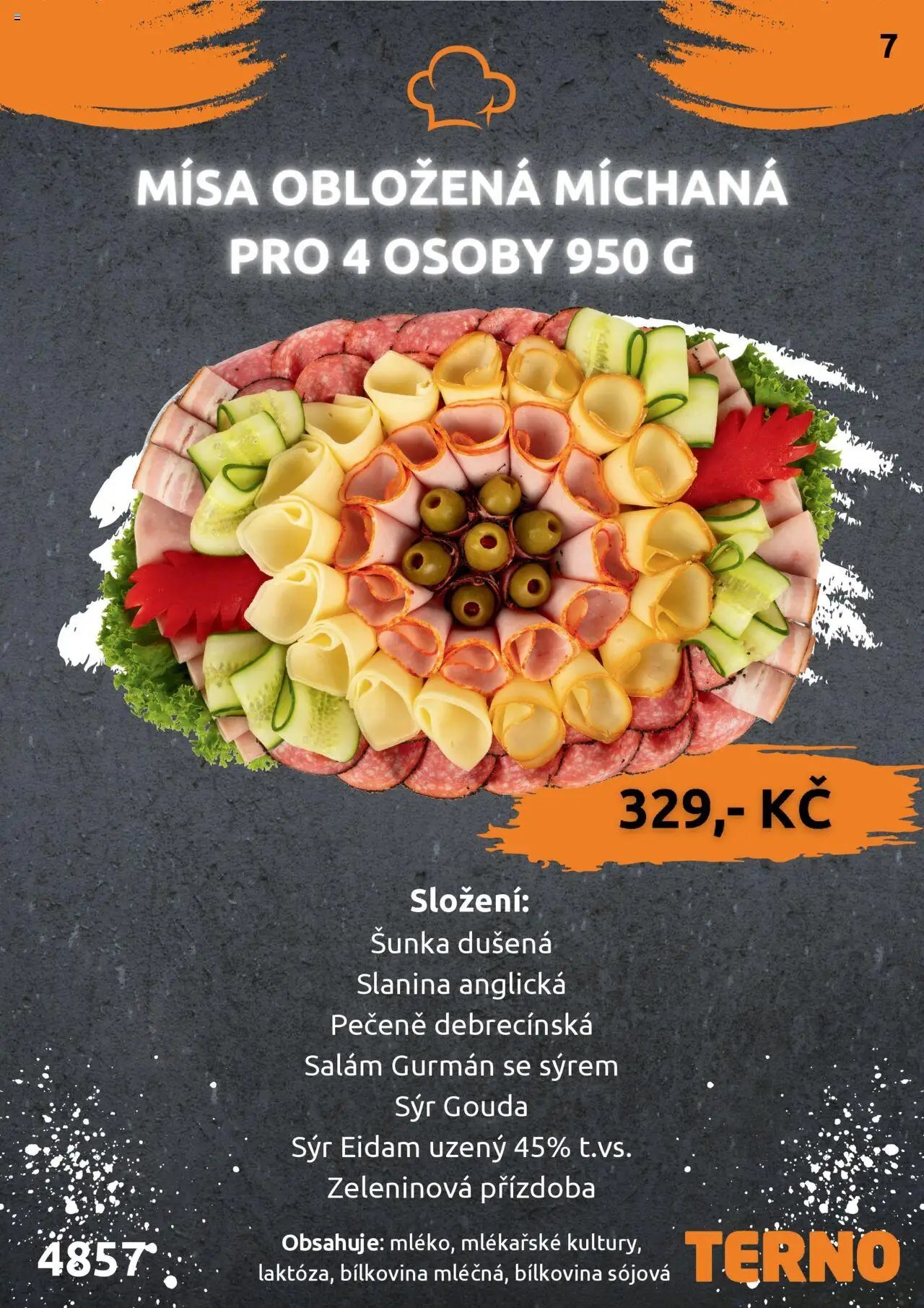 Terno leták - Grill Zlín – Studená kuchyně (2025-07-03 - 2025-12-31)