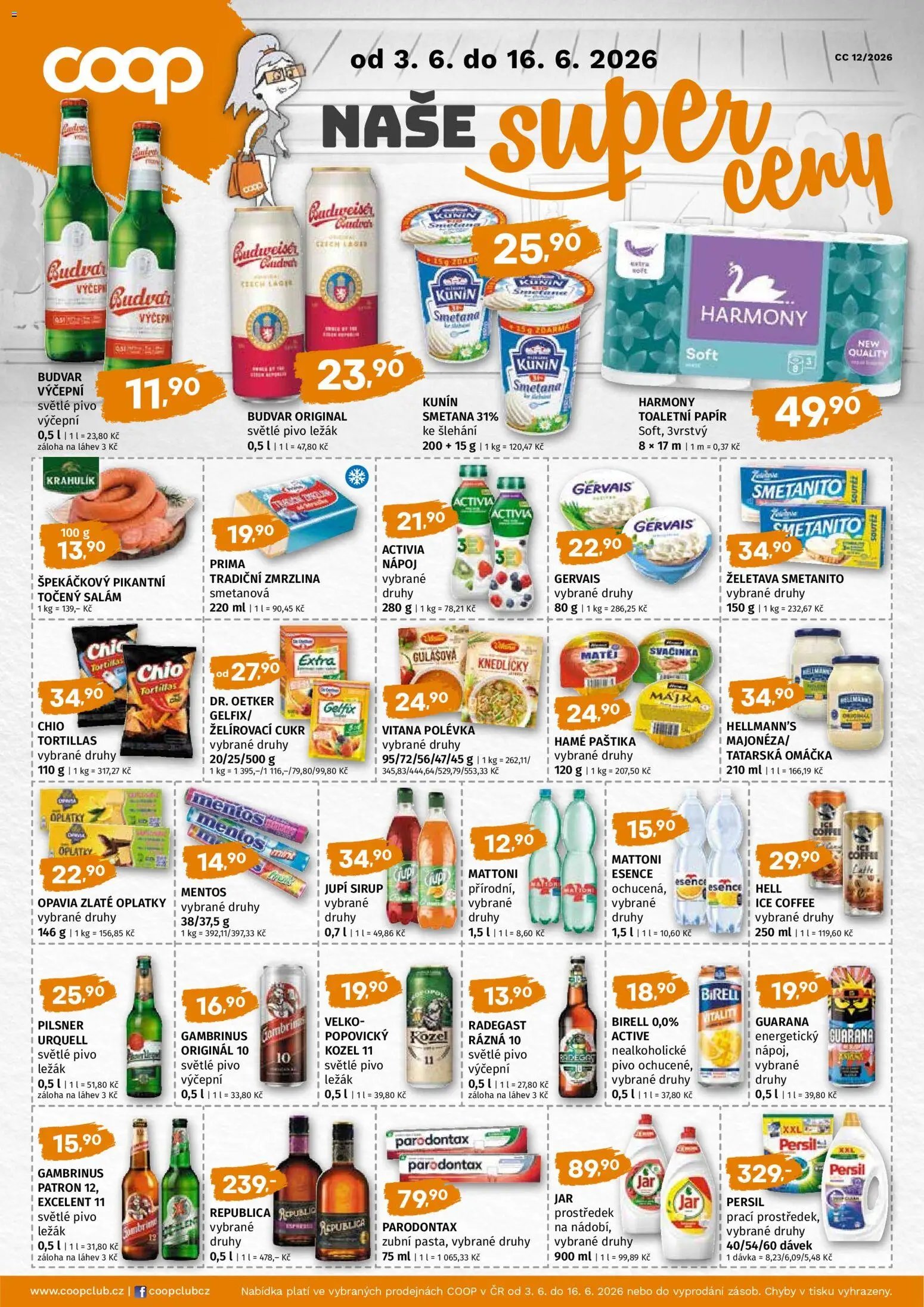 Terno leták - COOP naše super ceny