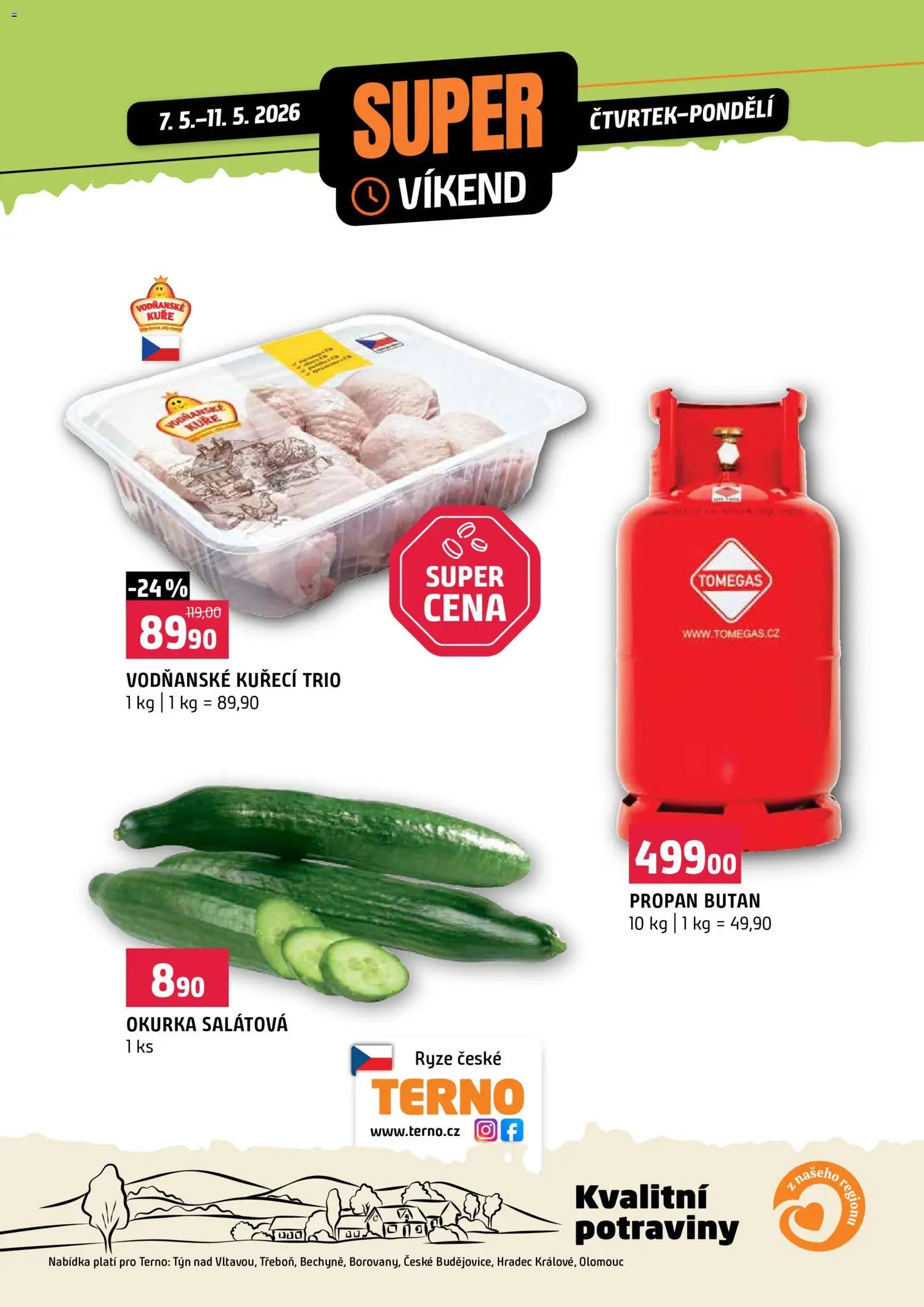 Terno leták - Super víkend (2026-05-07 - 2026-05-11)