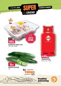 Terno leták - Super víkend (2026-05-07 - 2026-05-11)