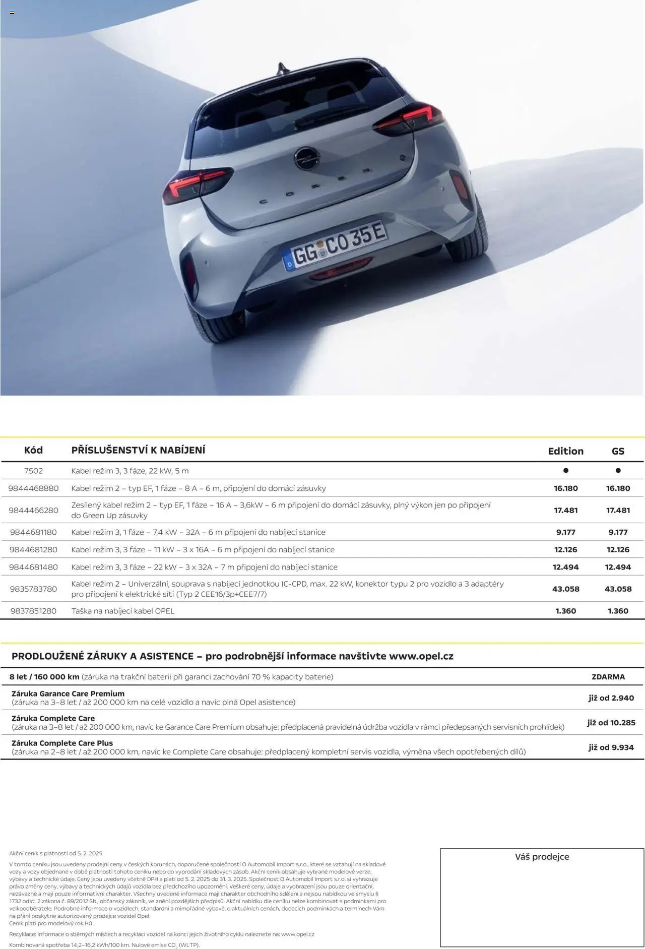 Opel katalog - Corsa Electric (2025-03-01 - 2026-02-28)