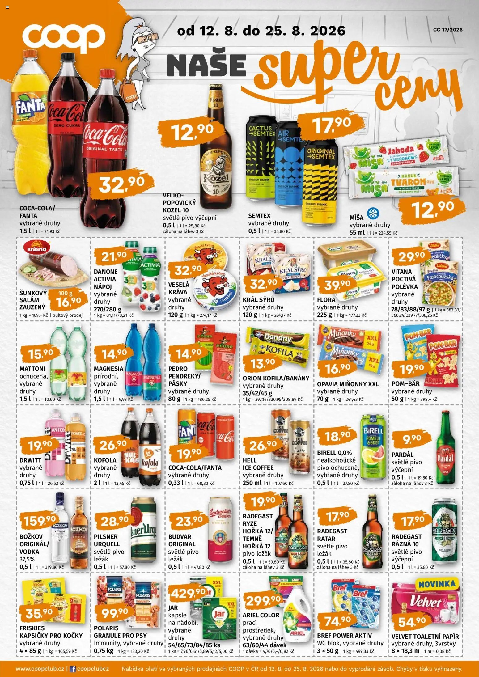 Terno leták - COOP naše super ceny