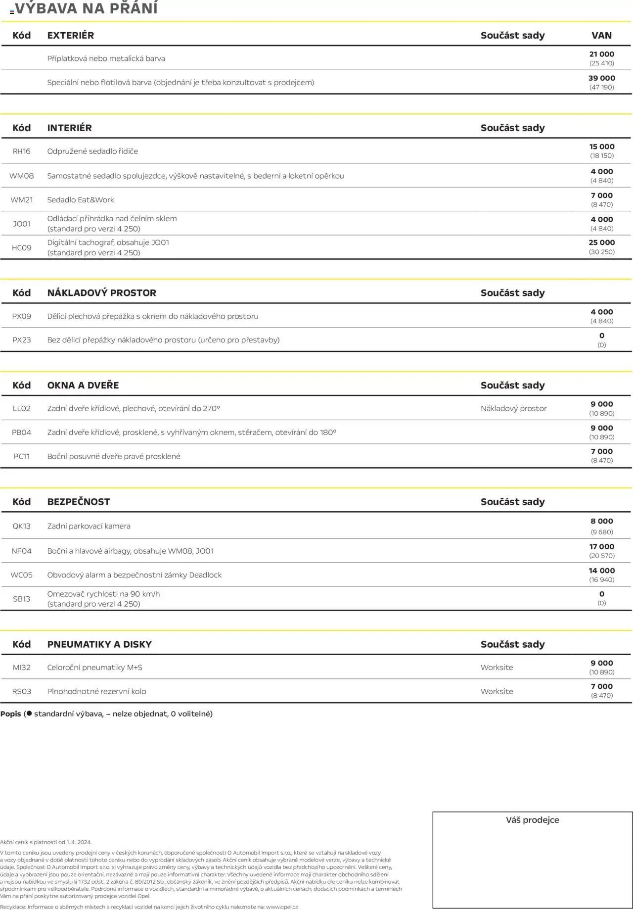 Opel katalog - Movano Electric (2025-04-25 - 2026-02-28)