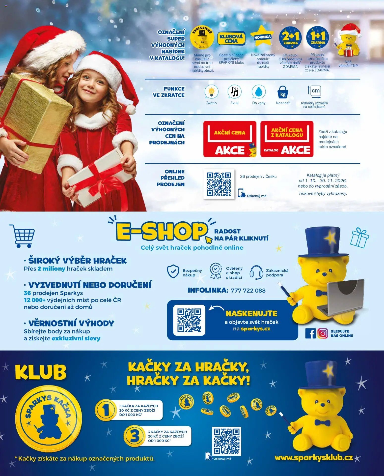 Sparkys katalog Vánoce 2026