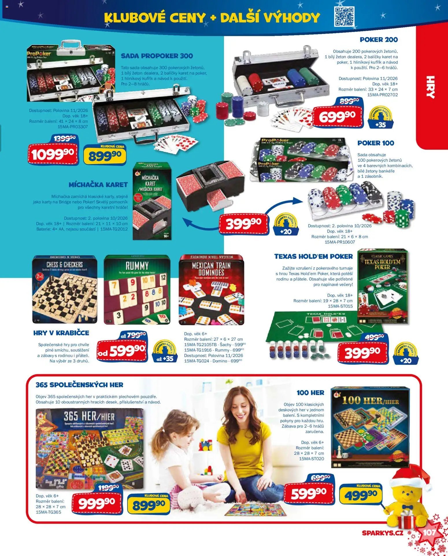 Sparkys katalog Vánoce 2026